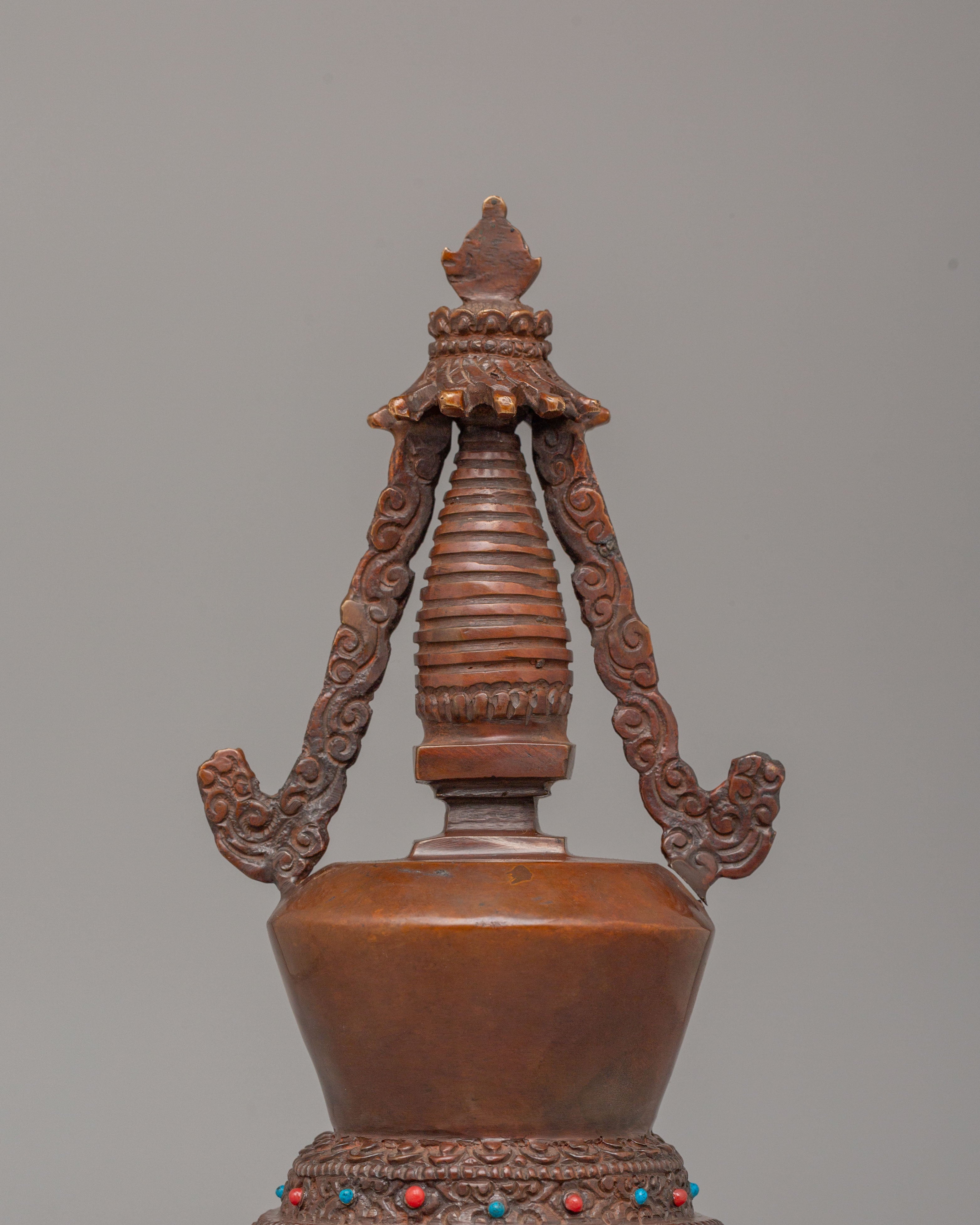 Sacred Ritual Lotus Blossom Stupa | Symbol of Enlightenment