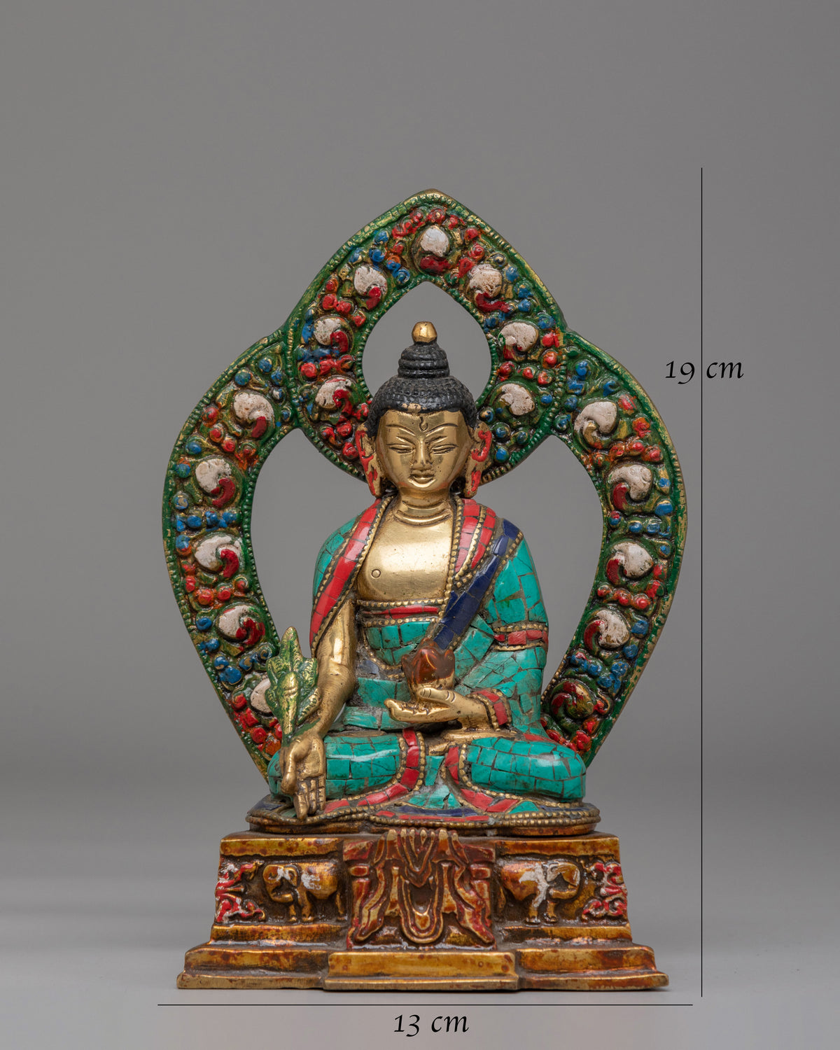 Spiritual Sangye Menla statue | Altar Meditation Home Decor