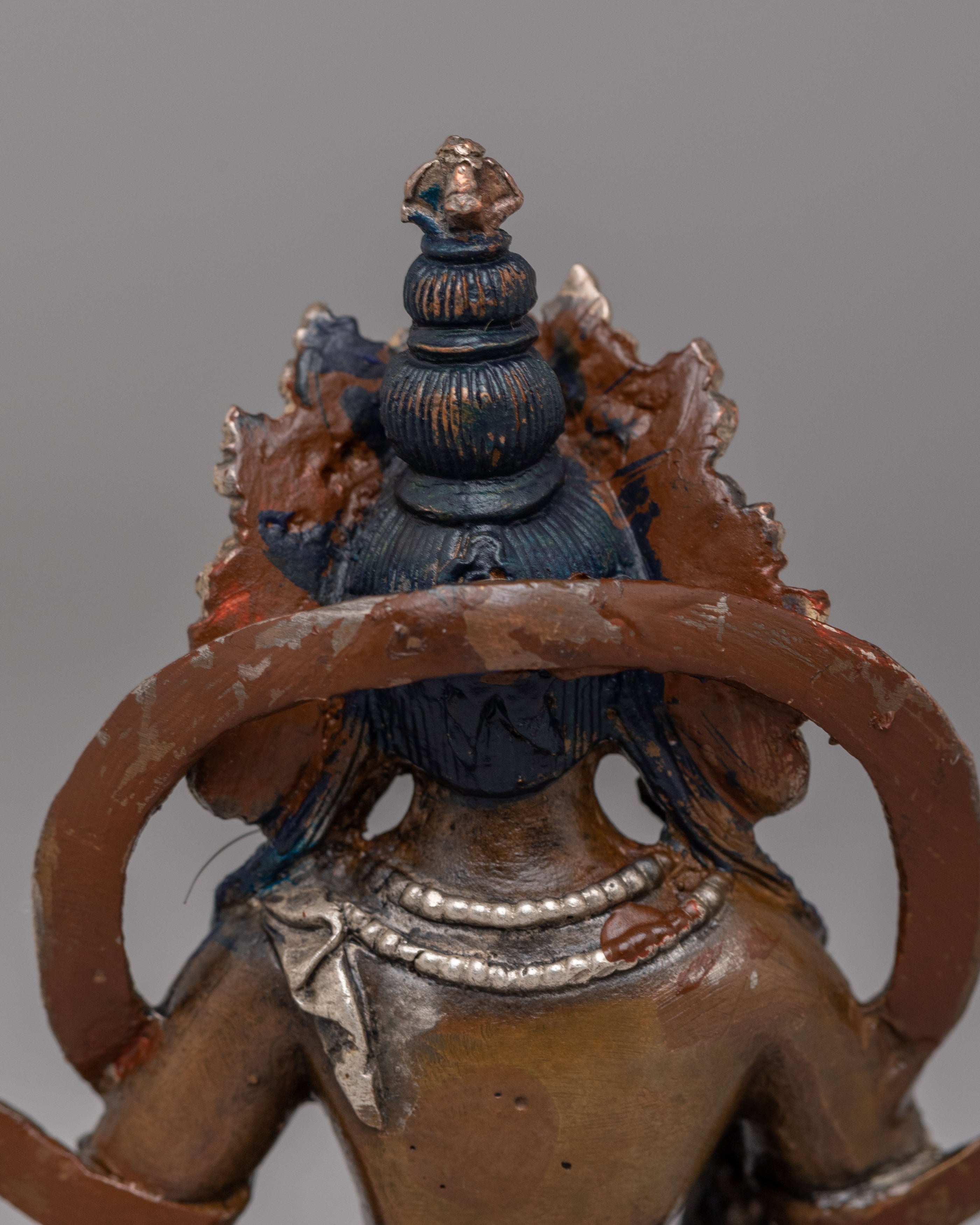Himalayan Handmade Vajrasattva Statue | Spiritual Meditation Altar Decor
