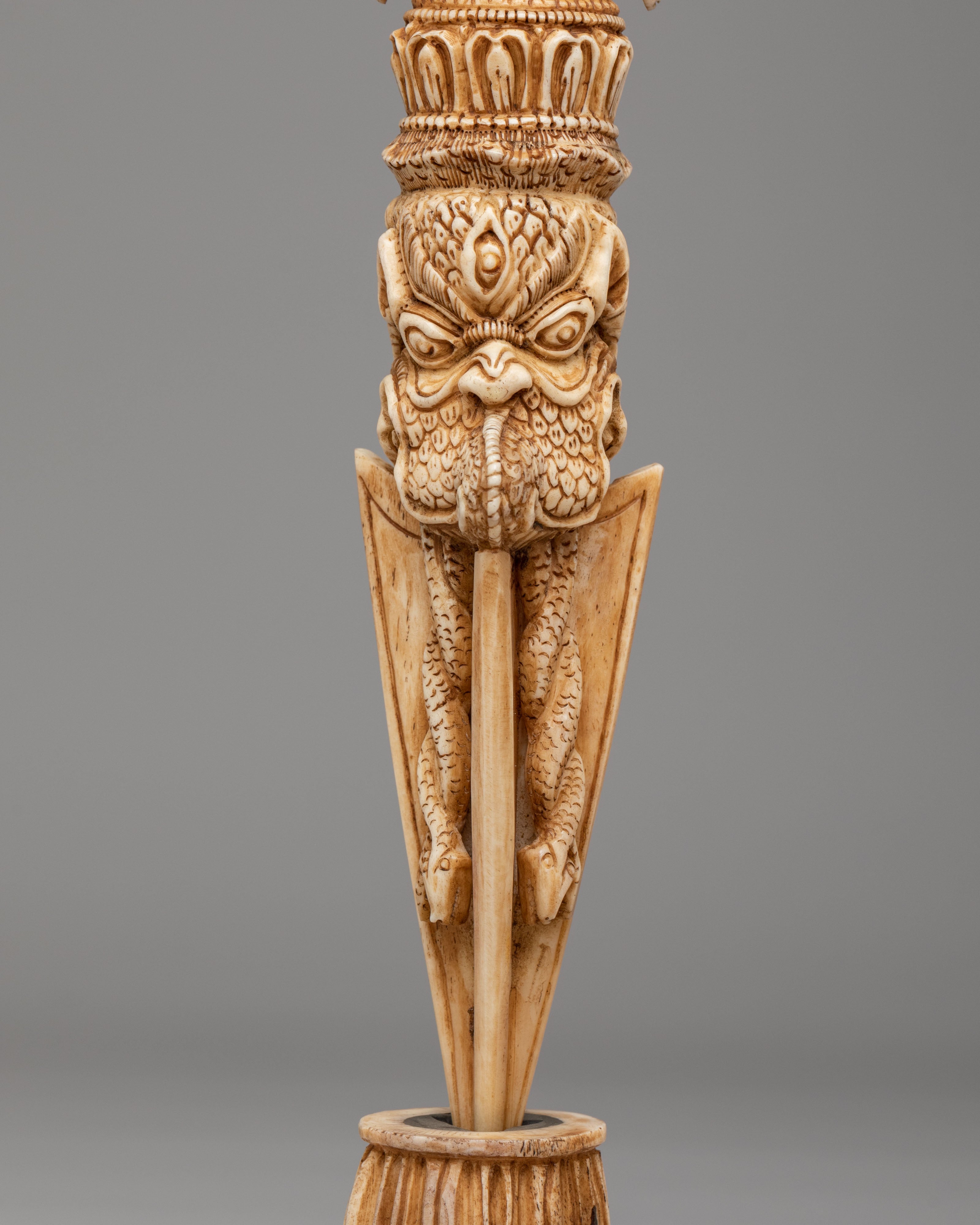 Himalayan Ritual Phurba | Sacred Buddhist Knife for Spiritual Ceremonies