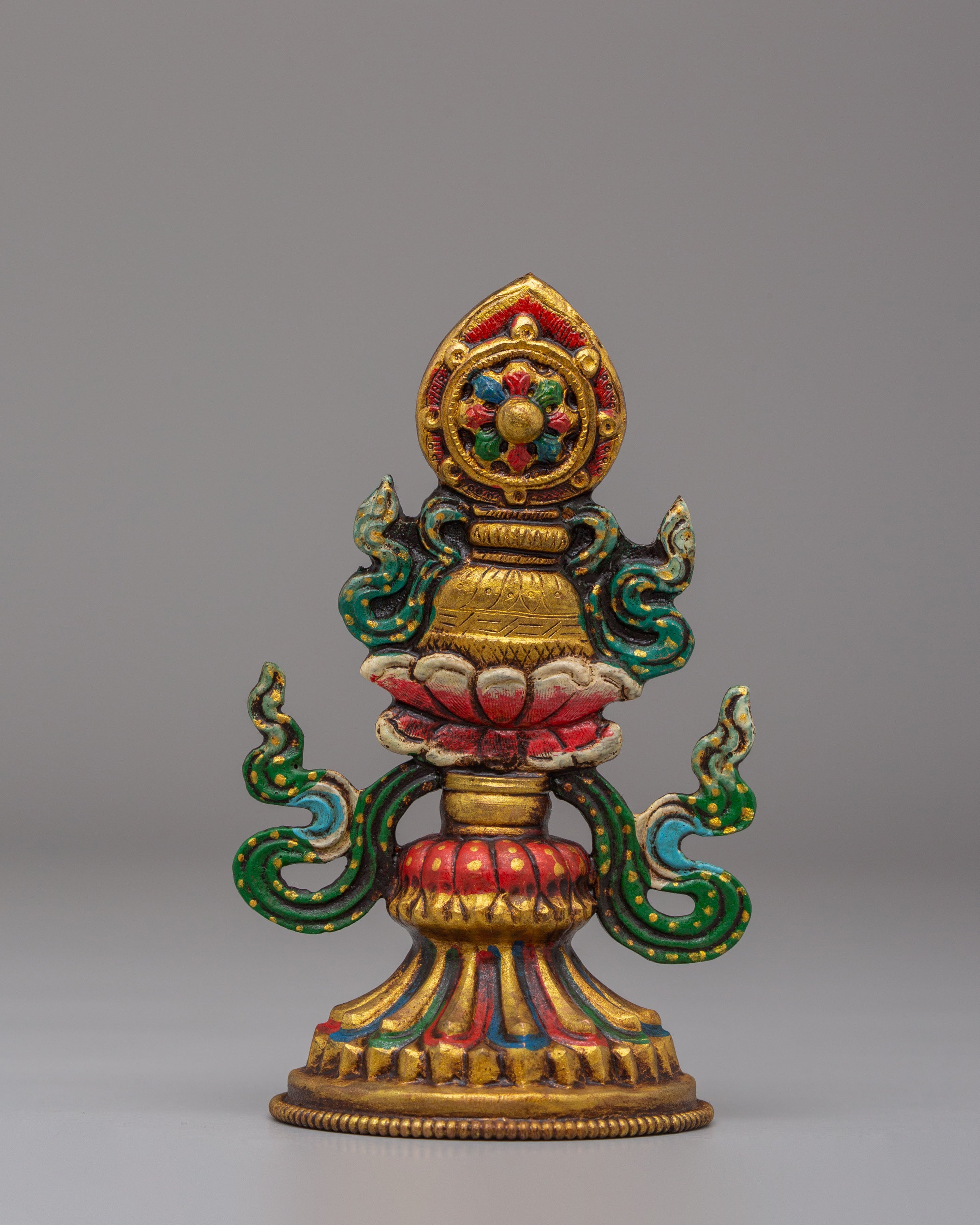 Tibetan King Chakravartin Possessions | Handcrafted Spiritual Decor