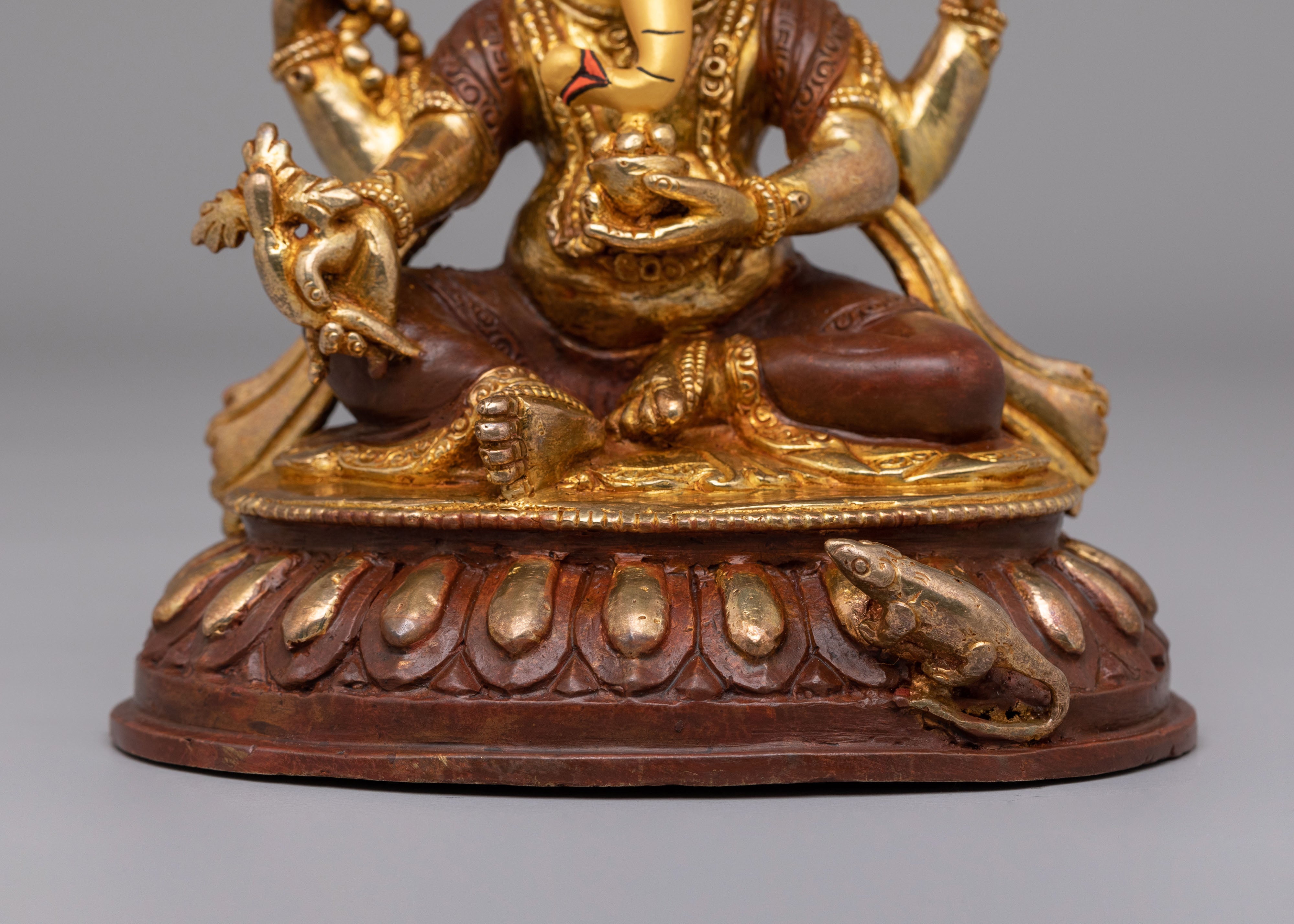 Remover of Obstacles Ganesh Statue | Lord Ganesha Figurine for Spiritual Decor