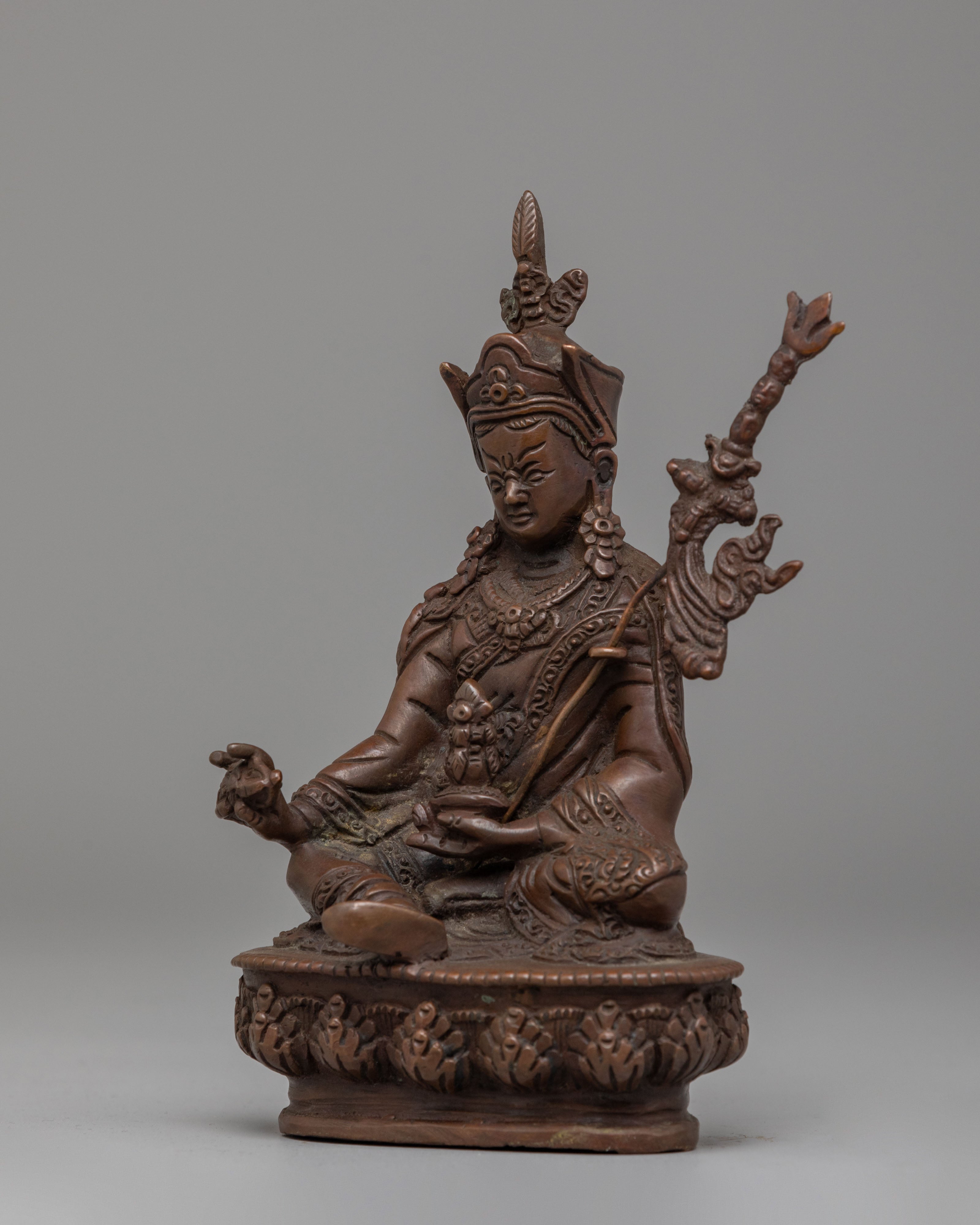 Guru Rinpoche Padmasambhava Sculpture | Tibetan Master