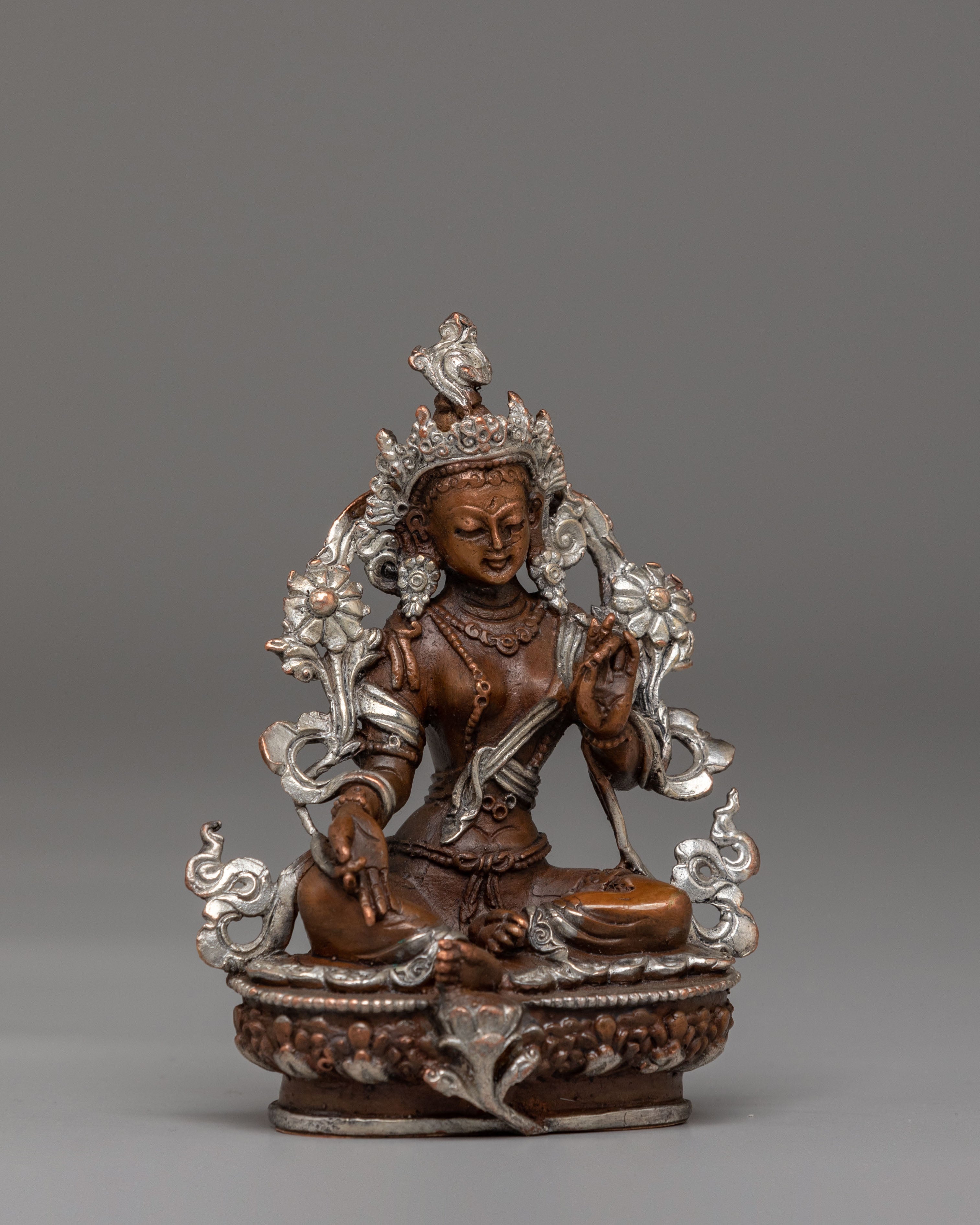 Green Tara Compassionate Bodhisattva Statue | Symbol of Protection & Healing