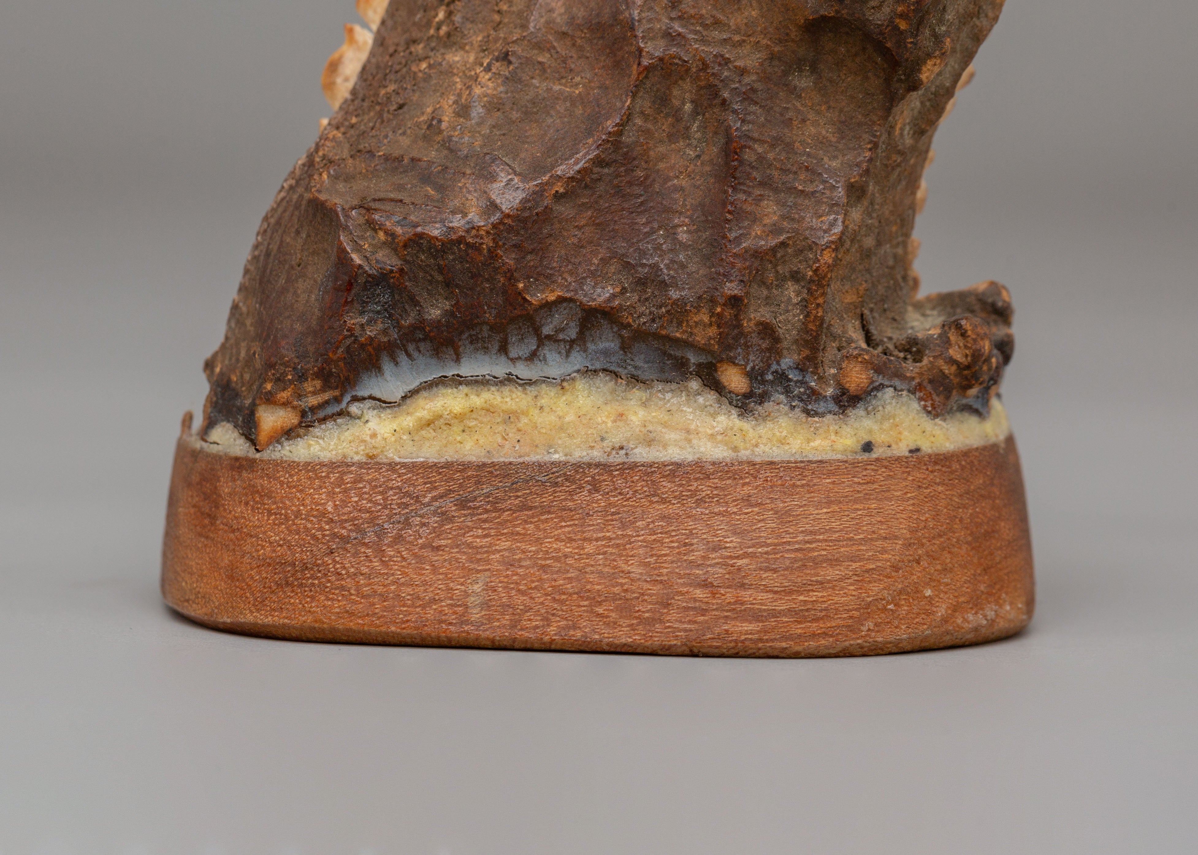 Mahakala Bone Sculpture | Hand Carved Tibetan Ritual Art