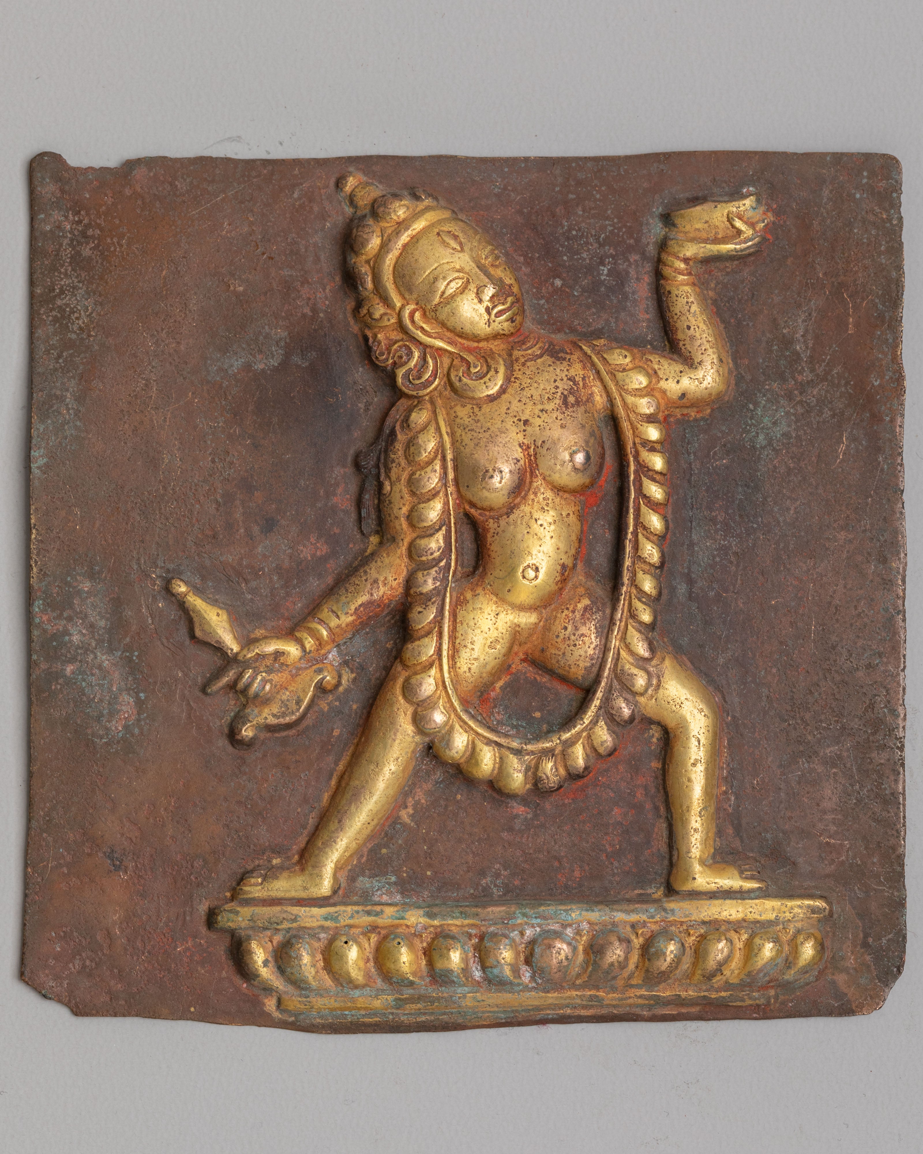 Traditional Vajrayogini Wall Hanging | Handcrafted Tibetan Artwork
