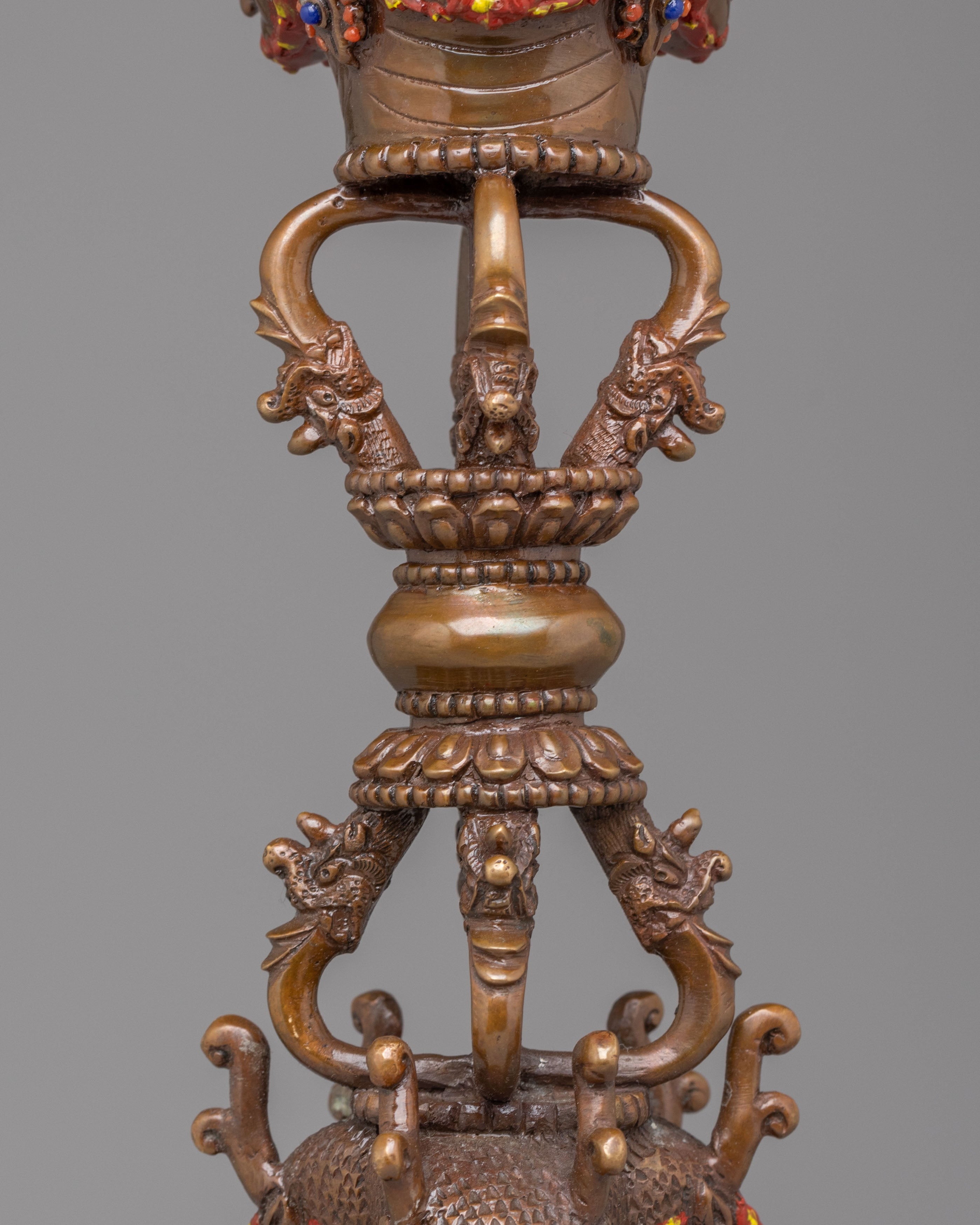 Himalayan Hayagriva Phurba | Sacred Ritual Dagger for Protection