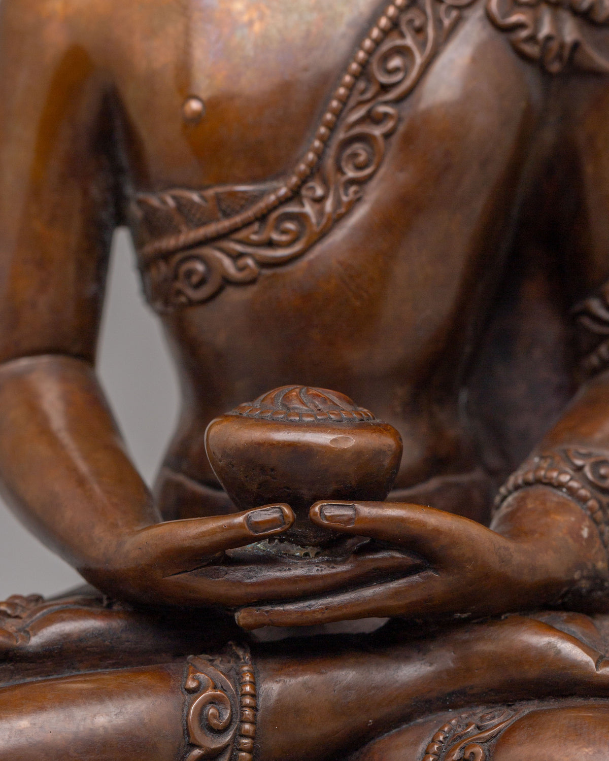 Pure Land Amitabha Buddha Statue | Tibetan Meditation Sculpture