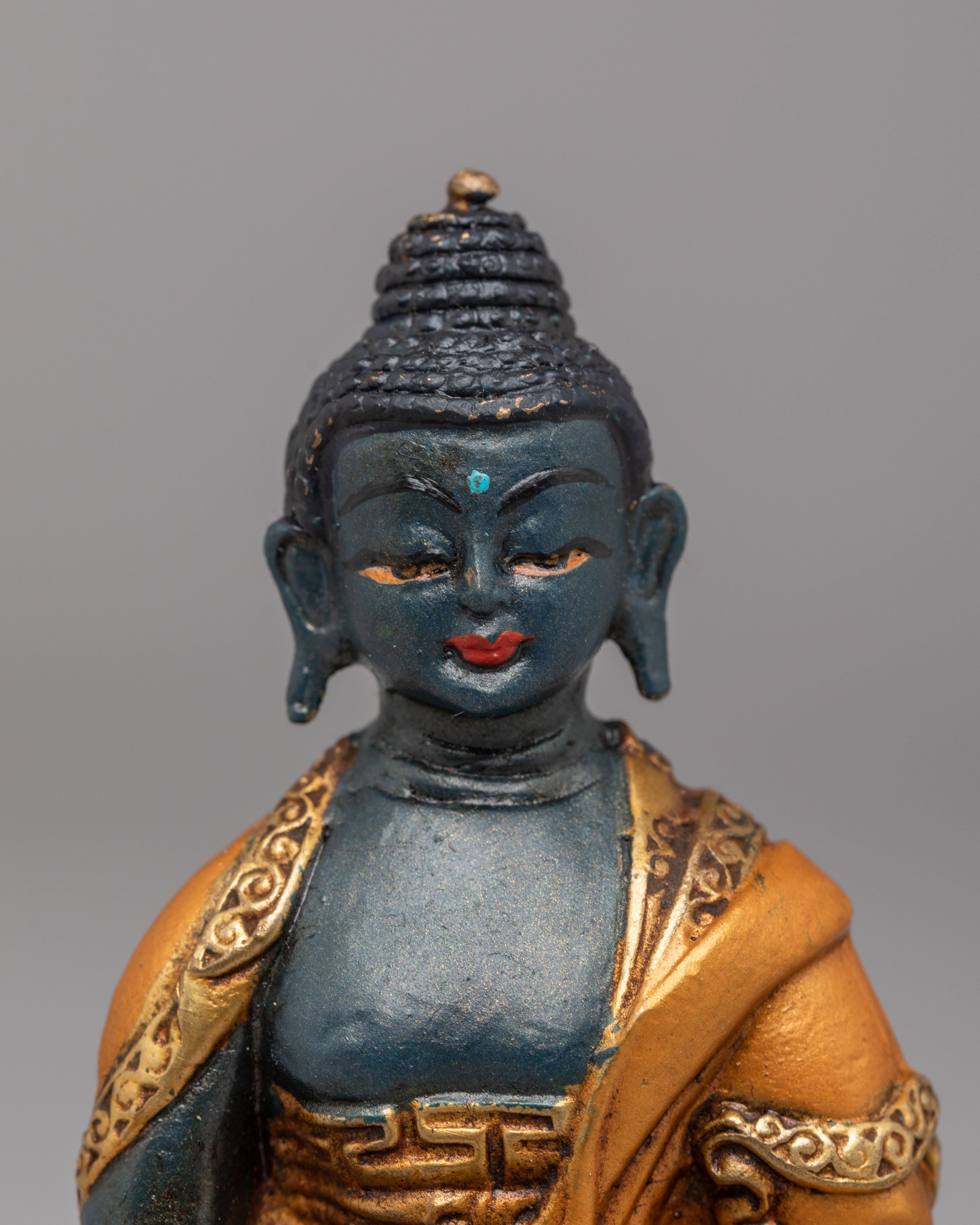 Ceremonial Medicine Buddha Statue | Spiritual Decor