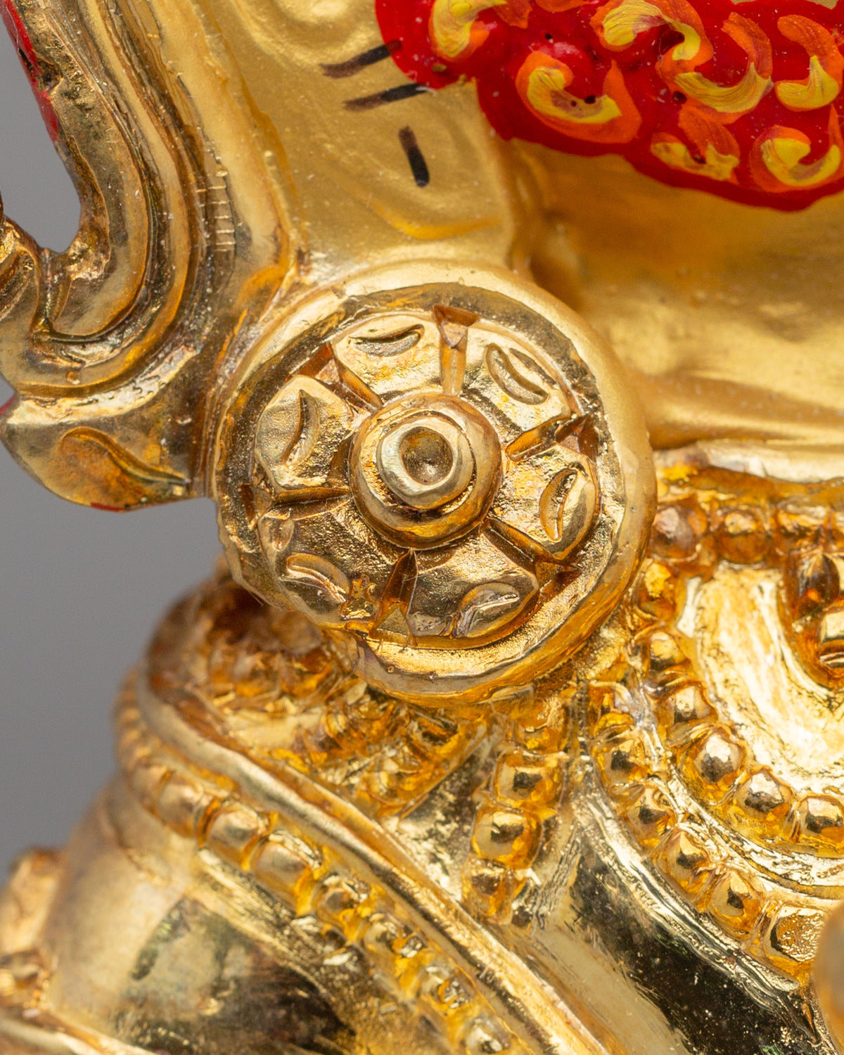 Himalayan Buddhist Master Statue | Tibetan Spiritual Art