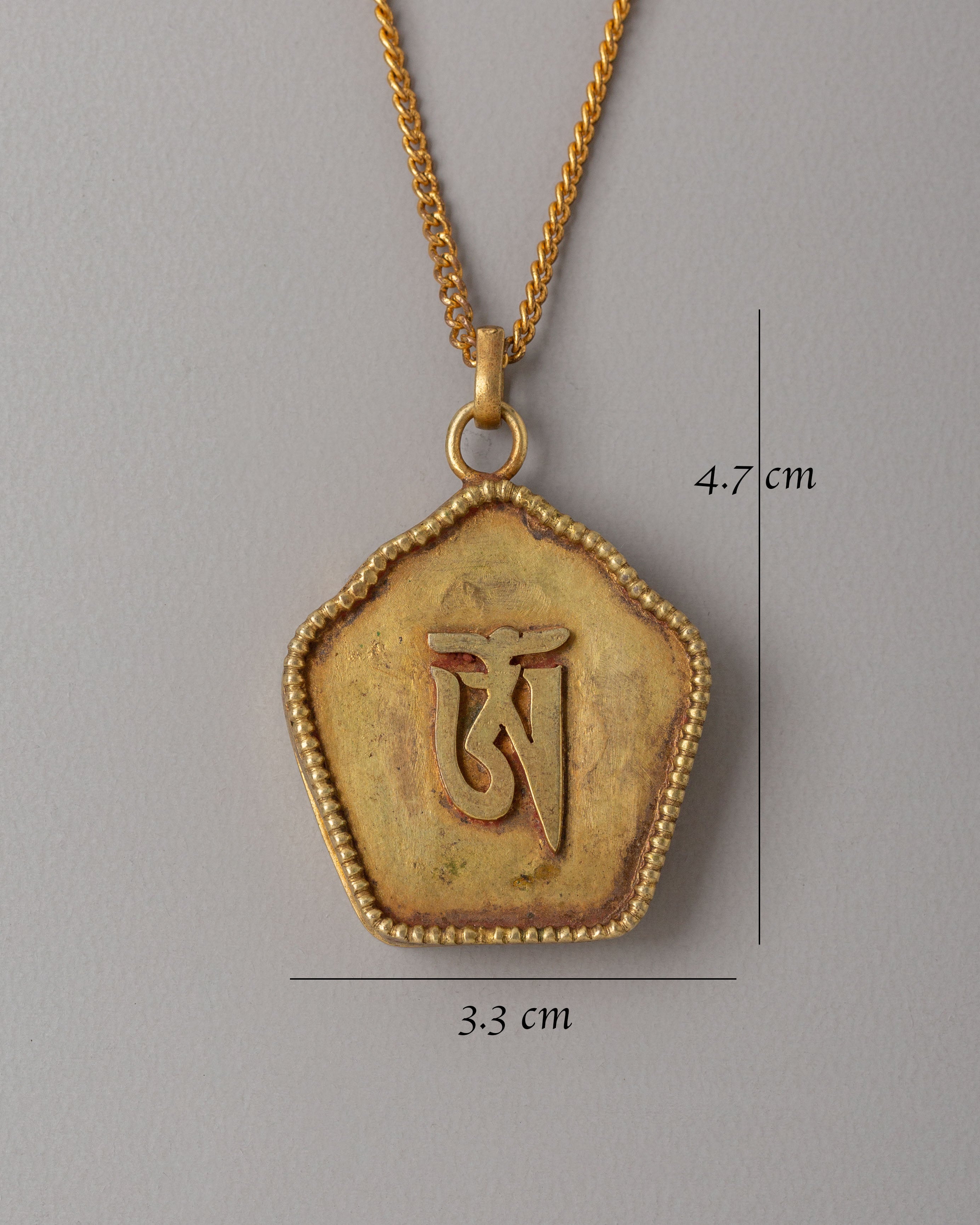 Tibetan Mantra Ghau Box Locket | Spiritual Jewelry