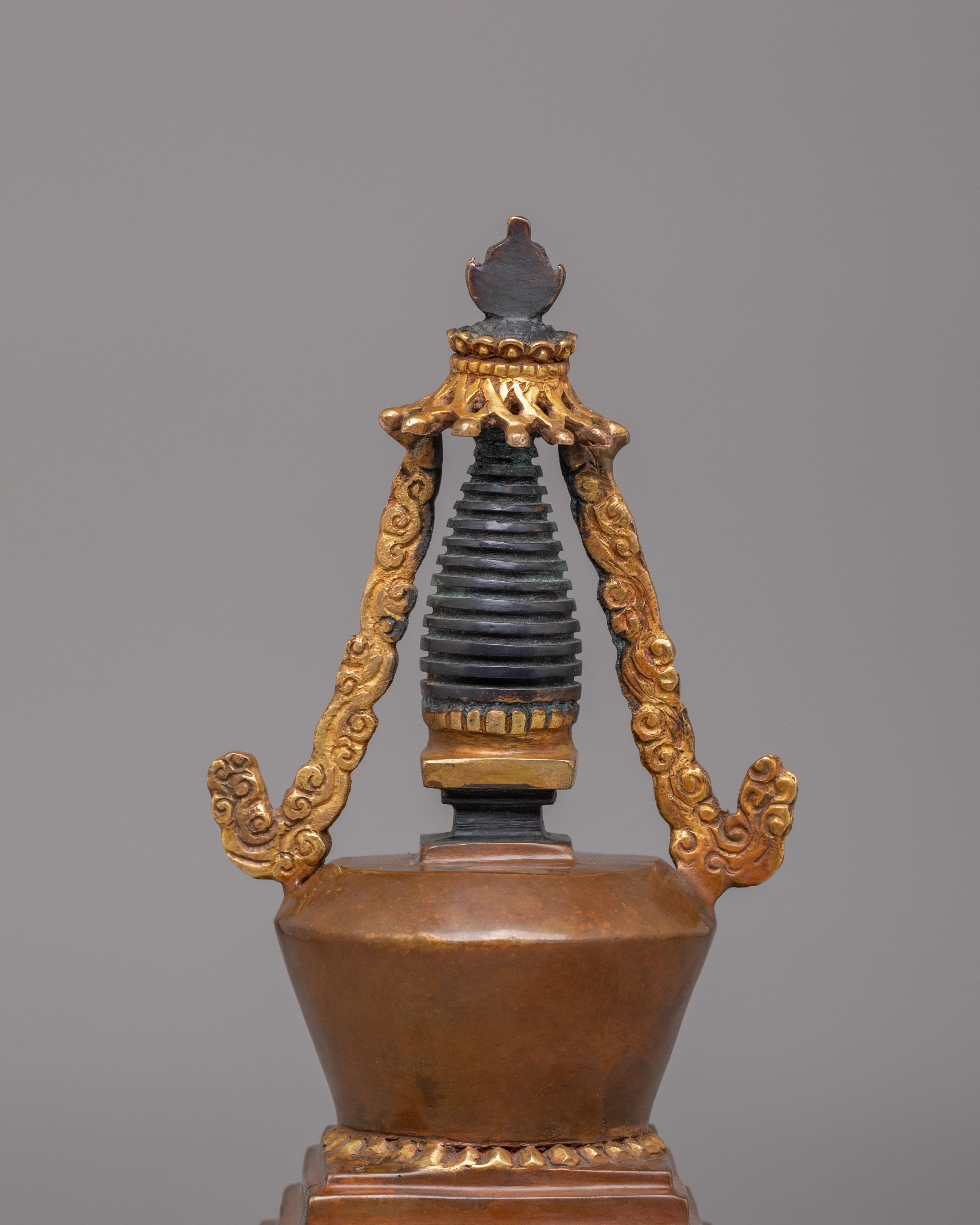 Tibetan Enlightenment Stupa For Altar | Buddhist Shrine Decor