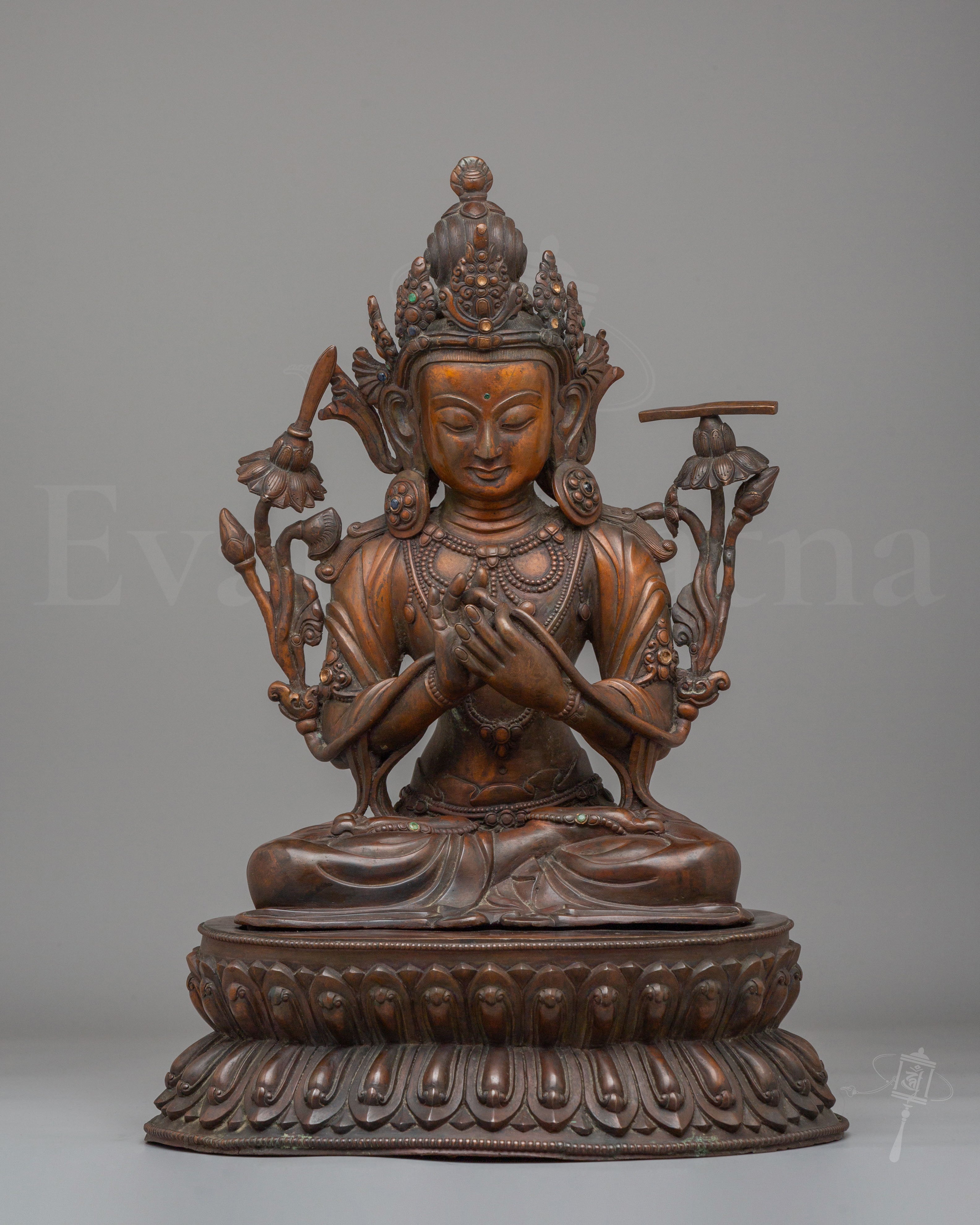 Buddhist Future Buddha Maitreya Statue