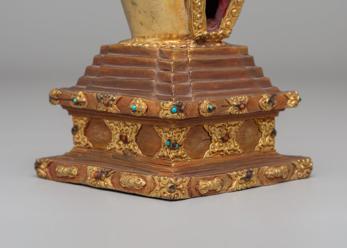 Tibetan Stupa of Great Miracles | Sacred Buddhist Symbol of Enlightenment