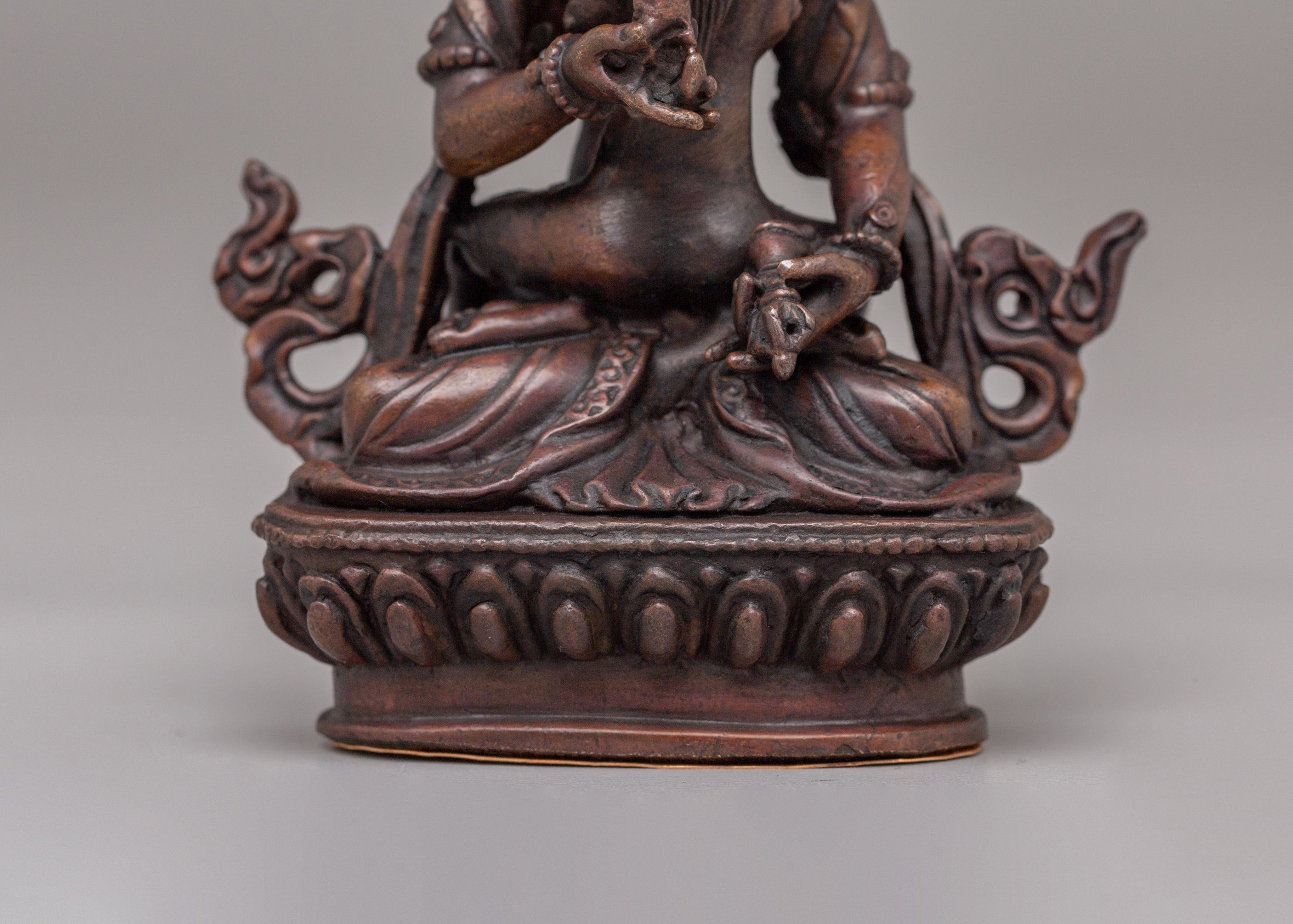 Vajrasattva With Consort Sculpture | Himalayan Buddhist Art