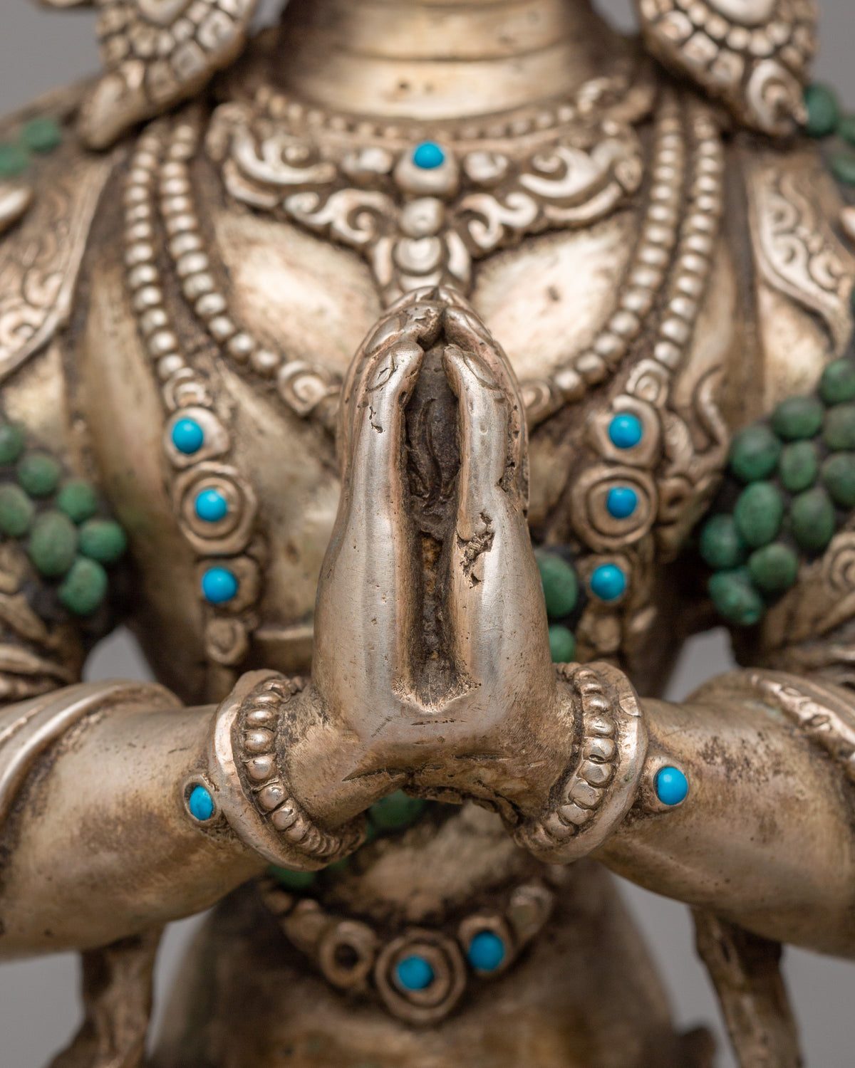 Handcrafted Chenrezig Buddhist Statue | The Bodhisattva of Compassion