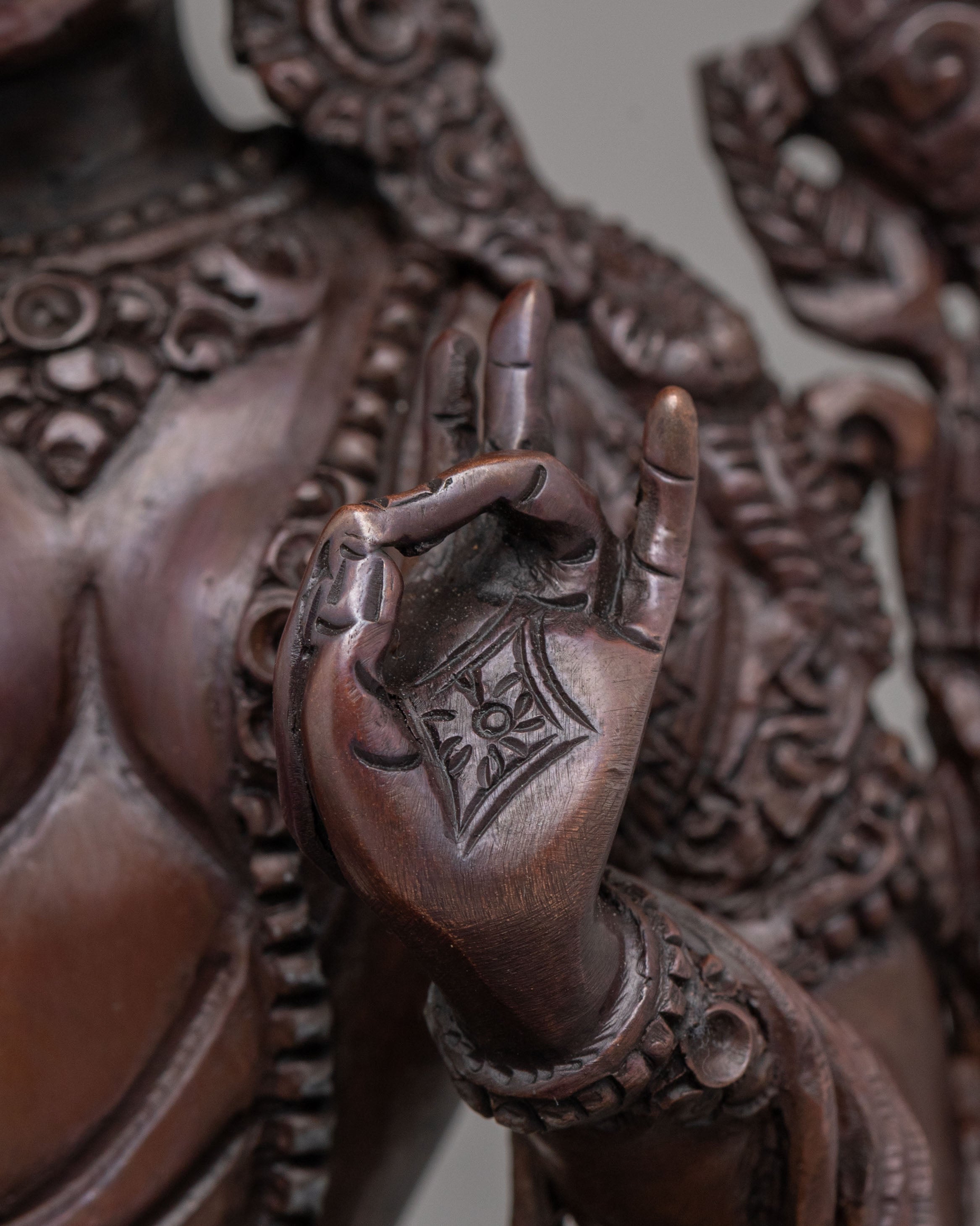 Sacred Green Tara Altar Statue | Compassionate Goddess Figurine