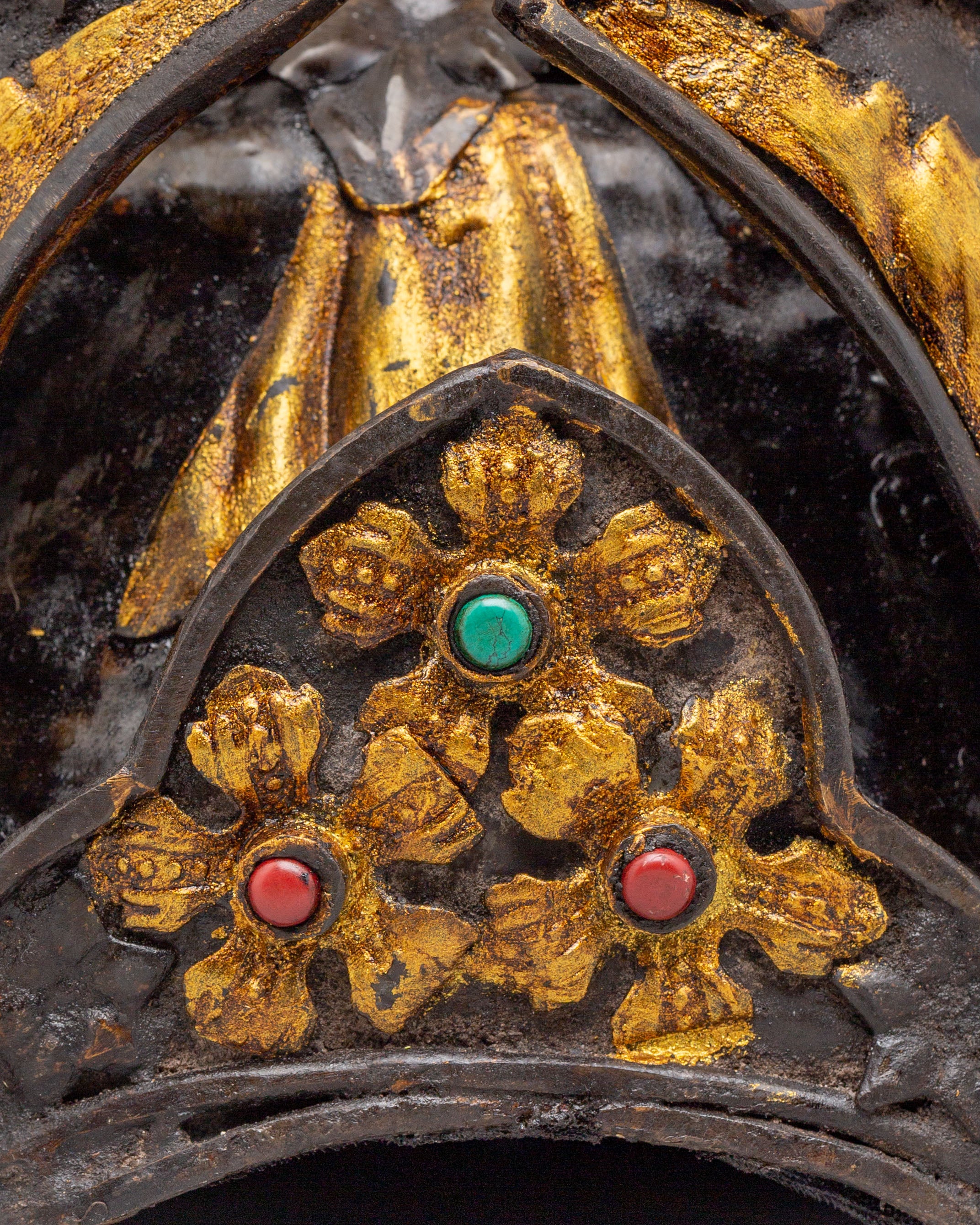Handcrafted Ritual Crown | Tibetan Buddhist Art