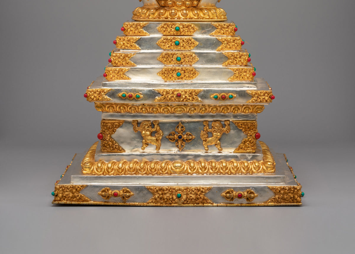 Tibetan Enlightenment Jangchub Stupa | Symbolizing Spiritual Awakening