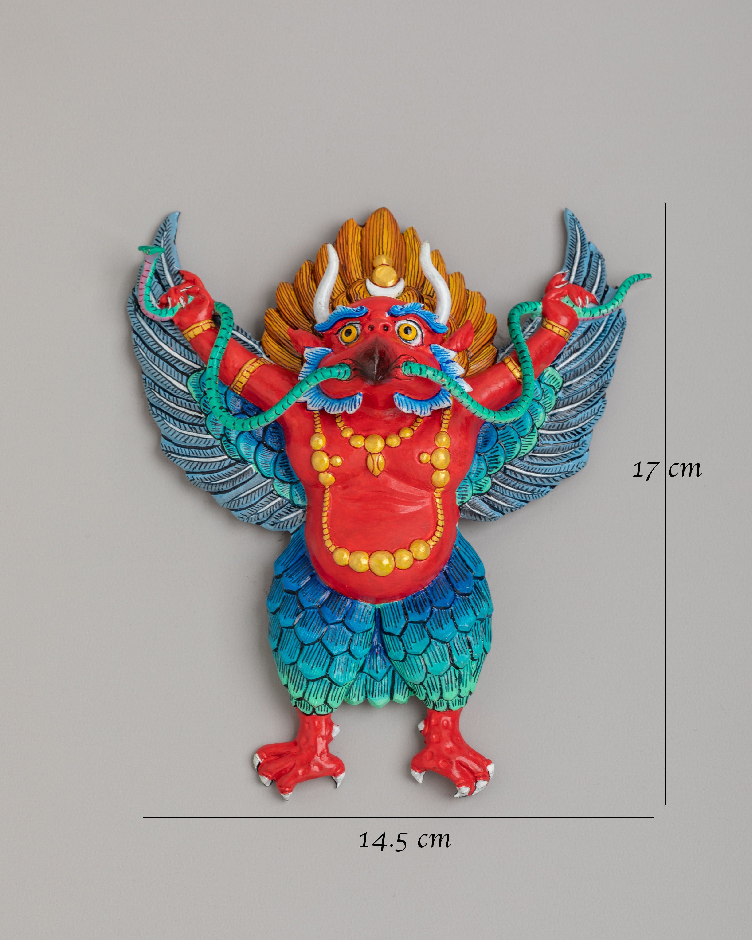 Mythical Garuda Wall Hanging for Decor | Handcrafted Garuda Bird Statue