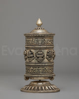 Tibetan Ritual Prayer Wheel