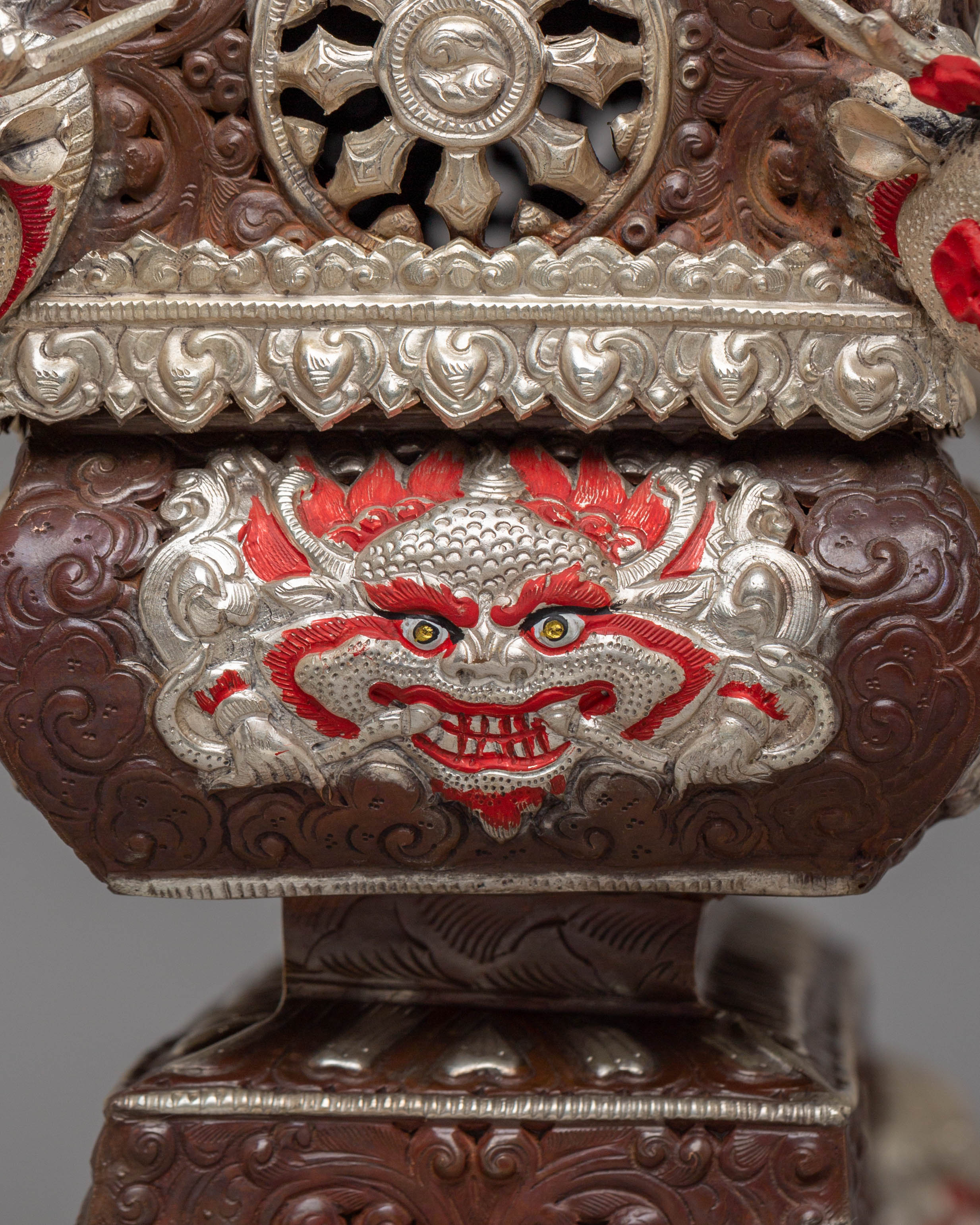Spiritual Tibetan Incense Burner | Himalayan Artwork
