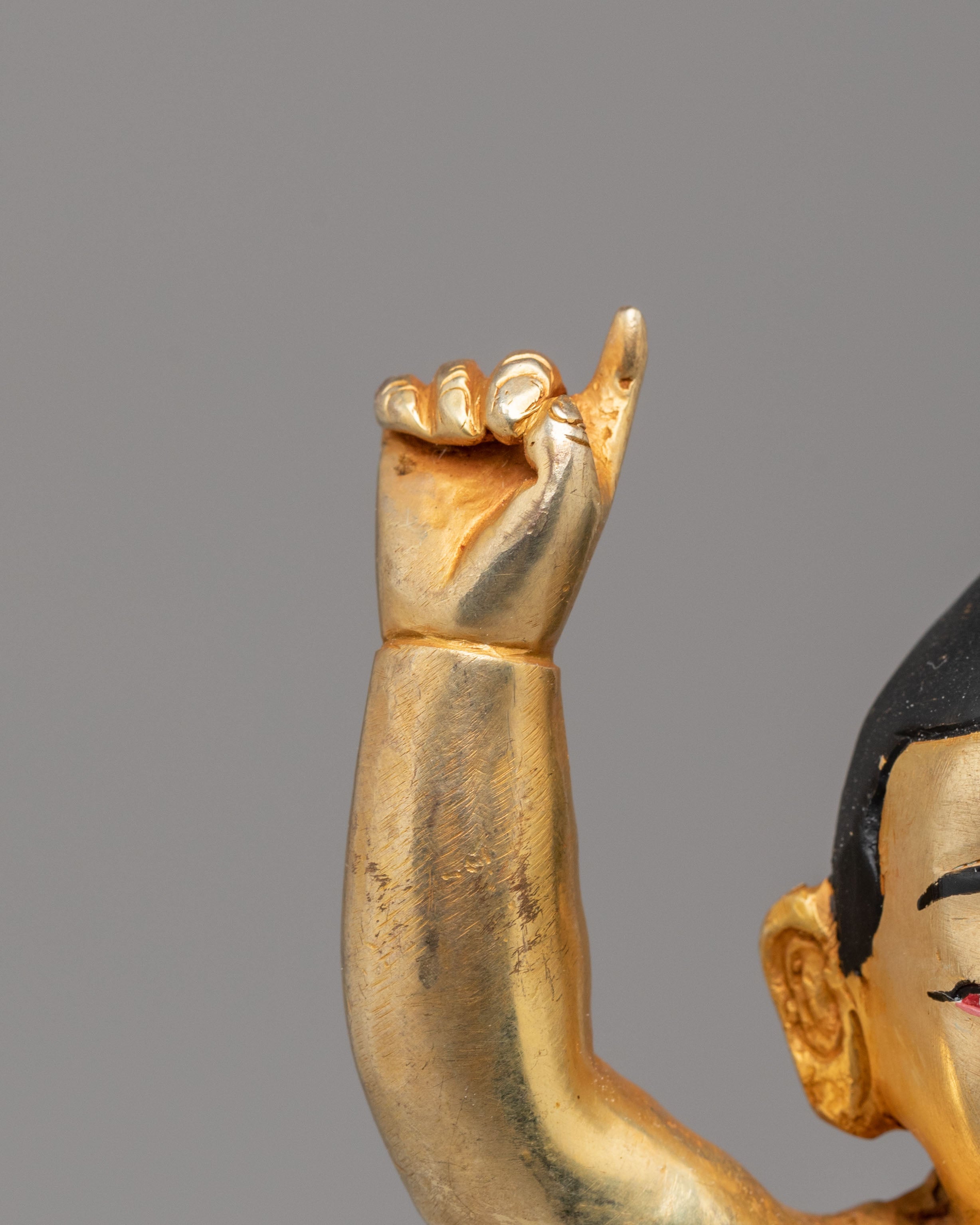 Historical Siddhartha Gautama Sculpture | Buddhist Altar Decor