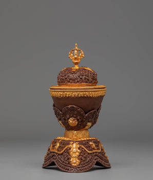 Handmade Tibetan Kapala for Rituals