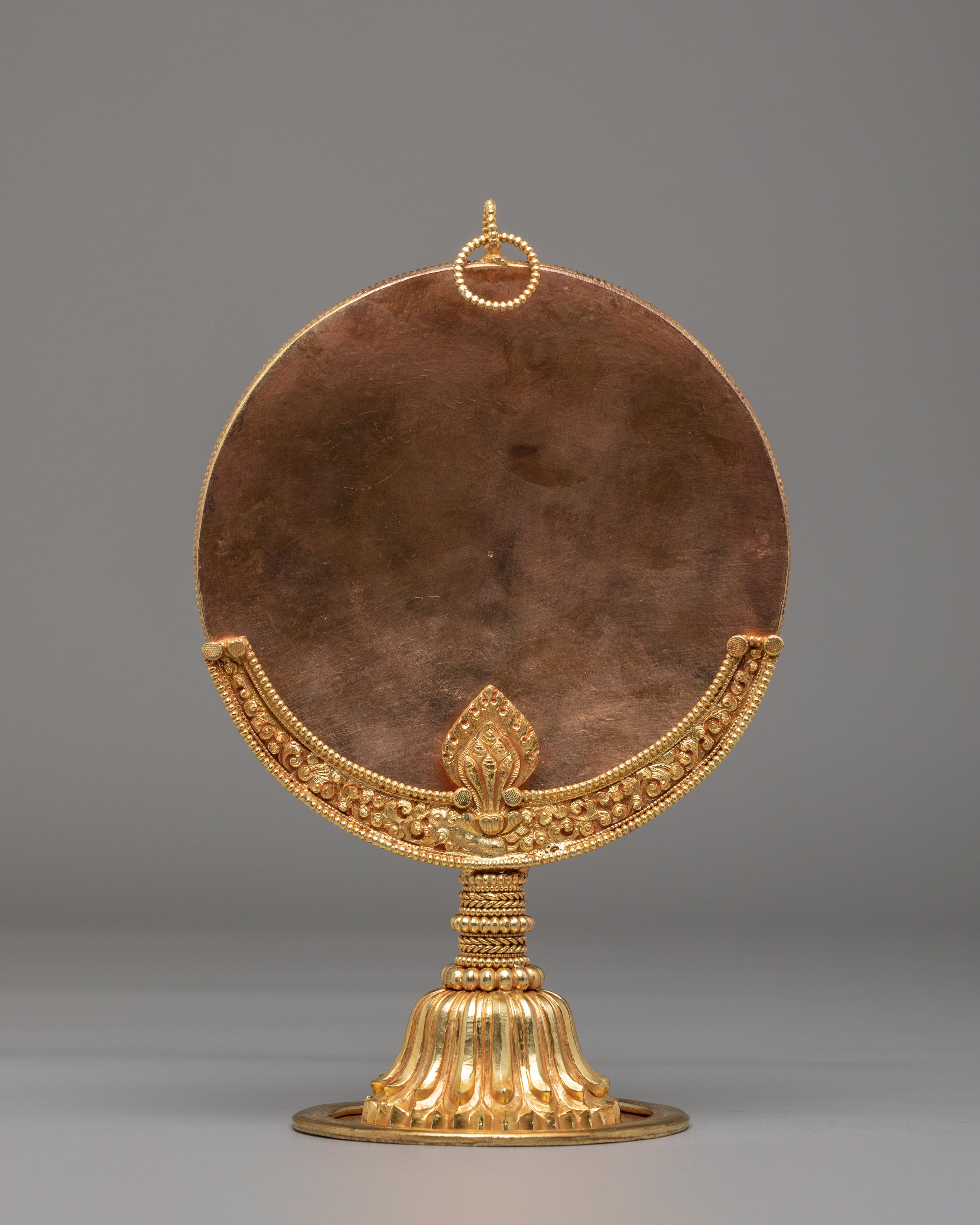 Buddhist Melong Mirror | Handcrafted Spiritual Decor