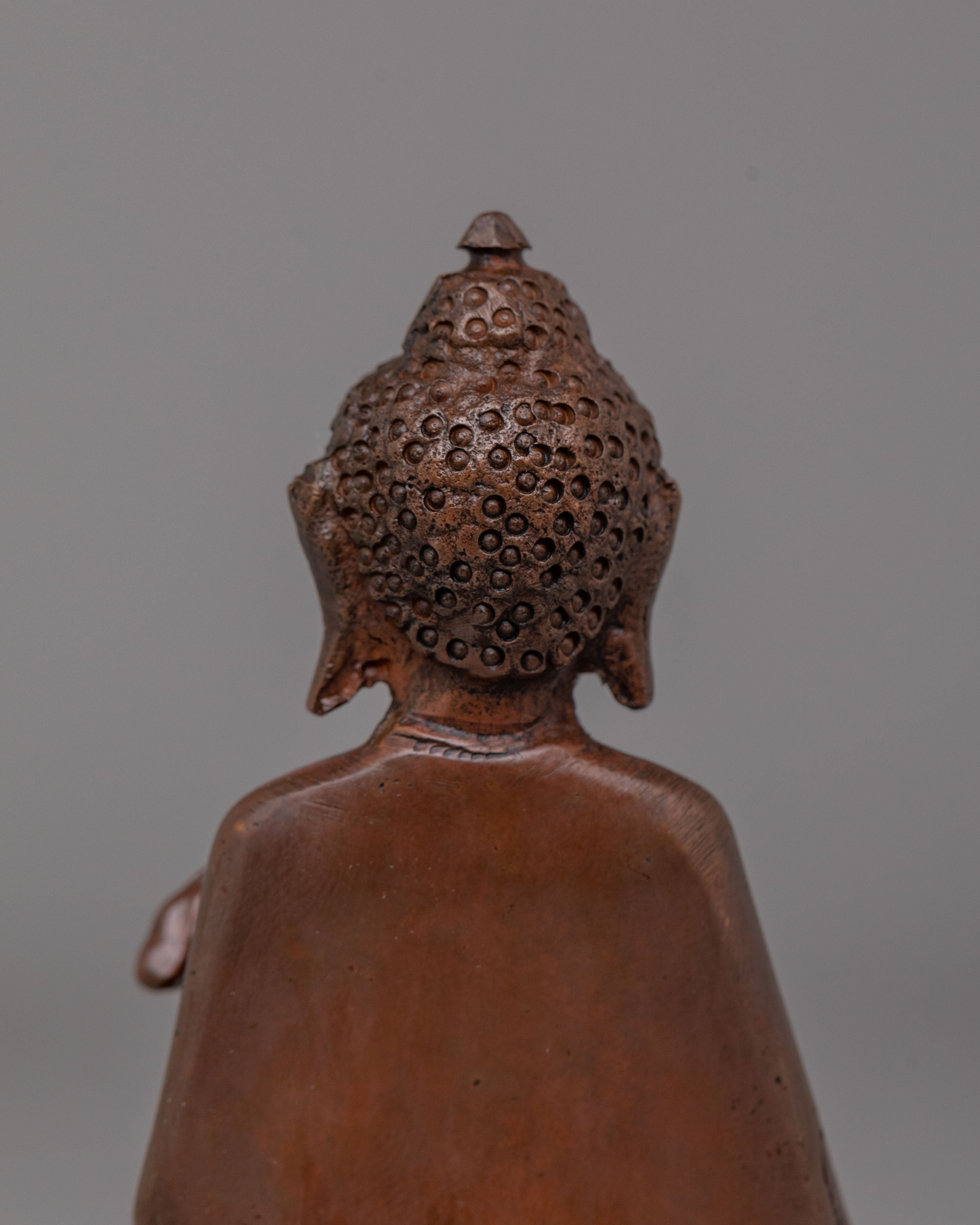 Spiritual Dipankara Buddha Statue | Oxidized Copper Body