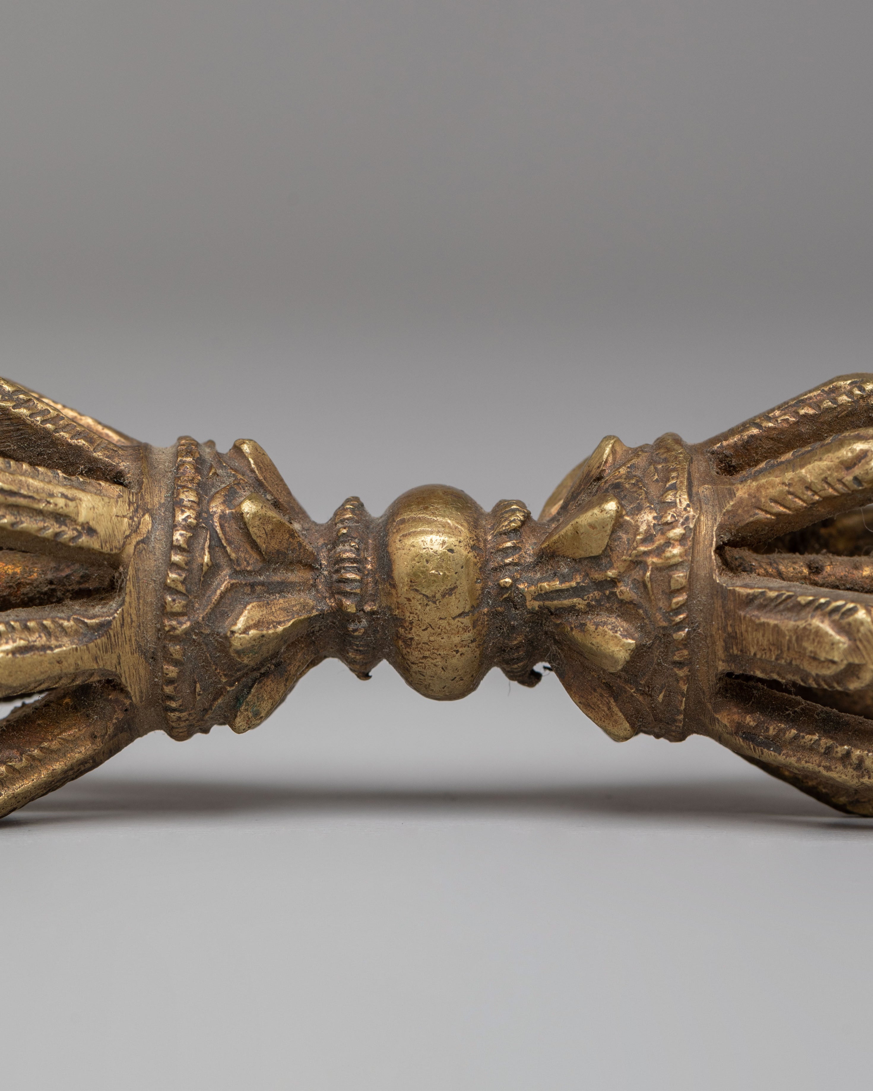 Himalayan Ceremonial Tibetan Vajra | Sacred Ritual Tool for Protection & Spiritual Balance