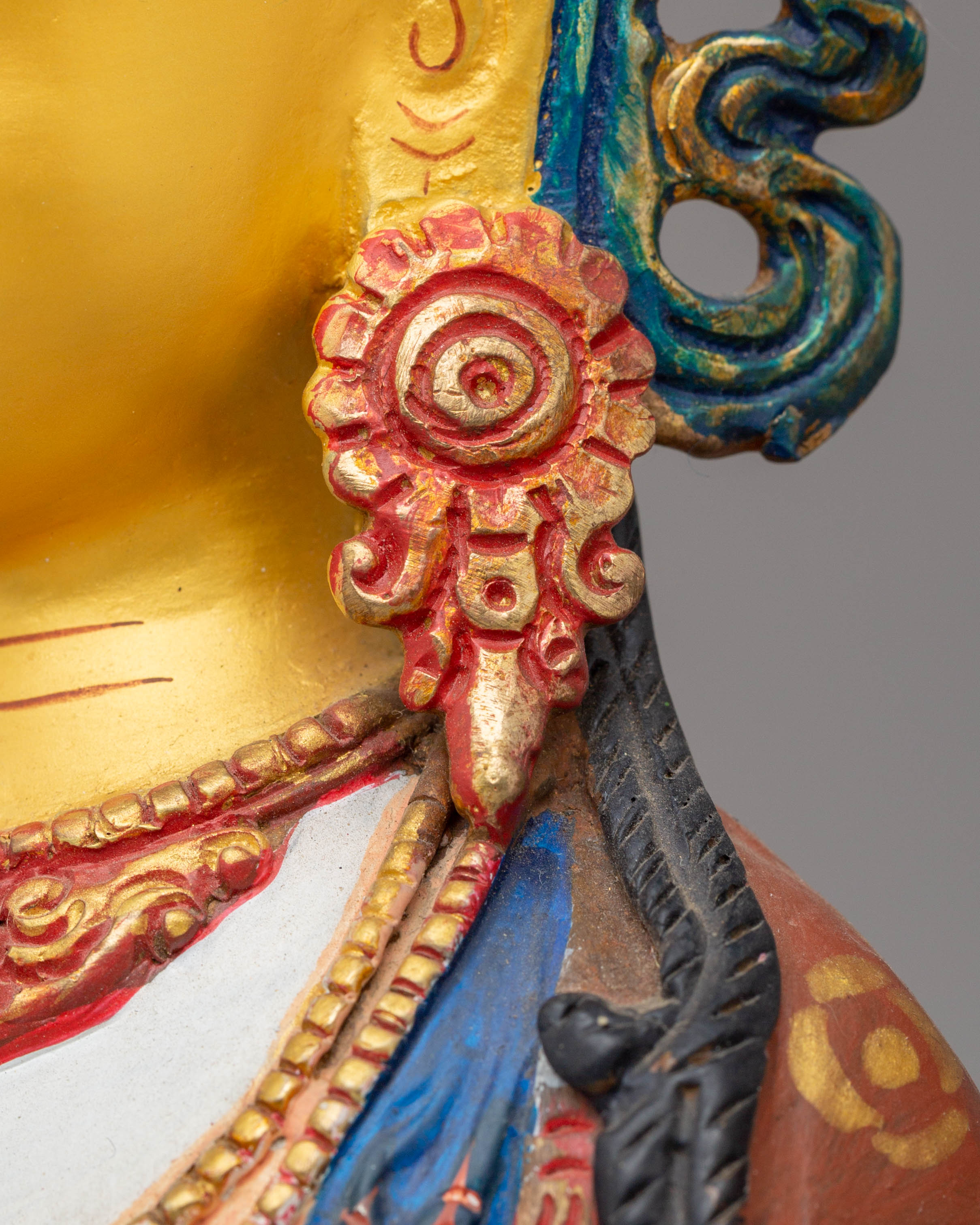 Bodhisattva four-armed Chenrezig statue | Handcrafted Copper Statue