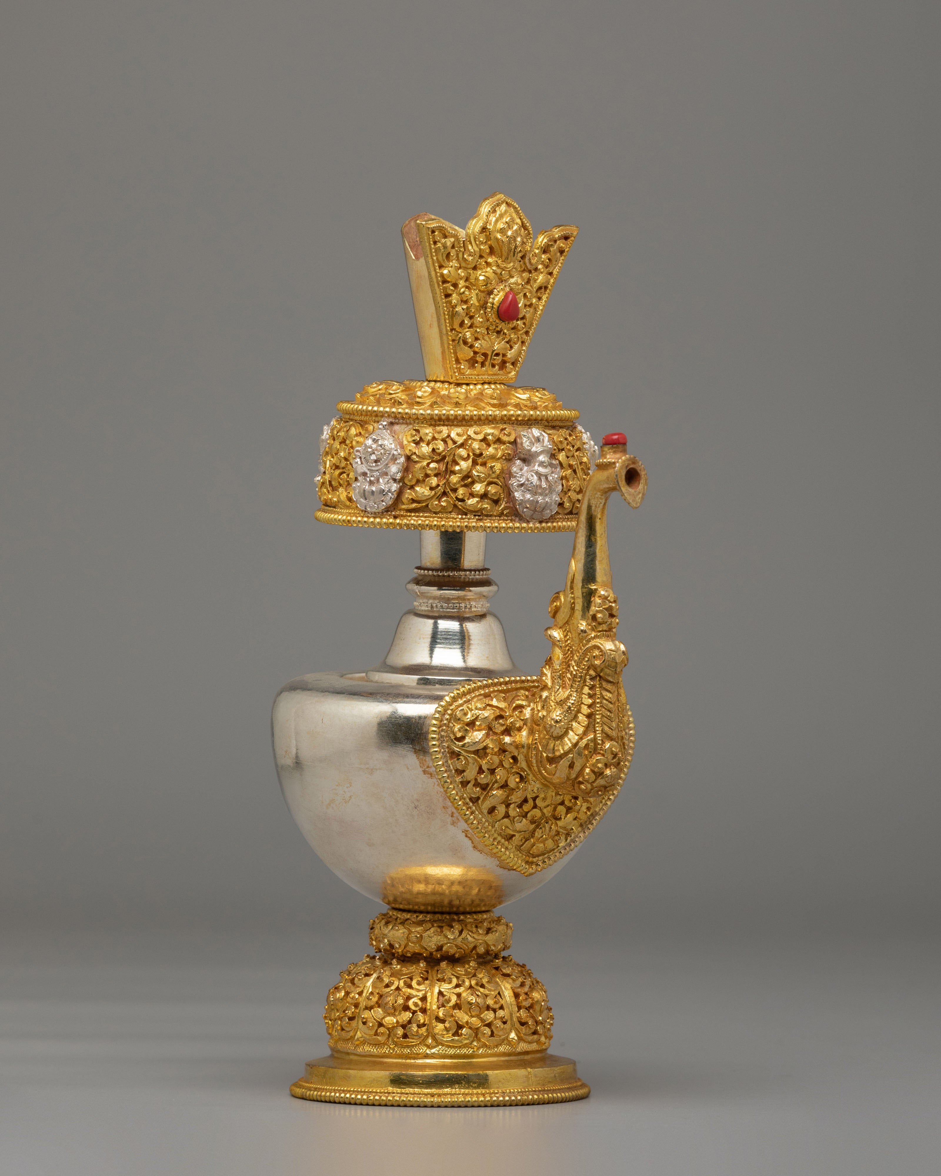 Handcrafted Ritual Bhumba Set | Spiritual Offering Vessels for Sacred Ceremonies