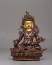 Buddhist Dzambhala Wealth God Statue