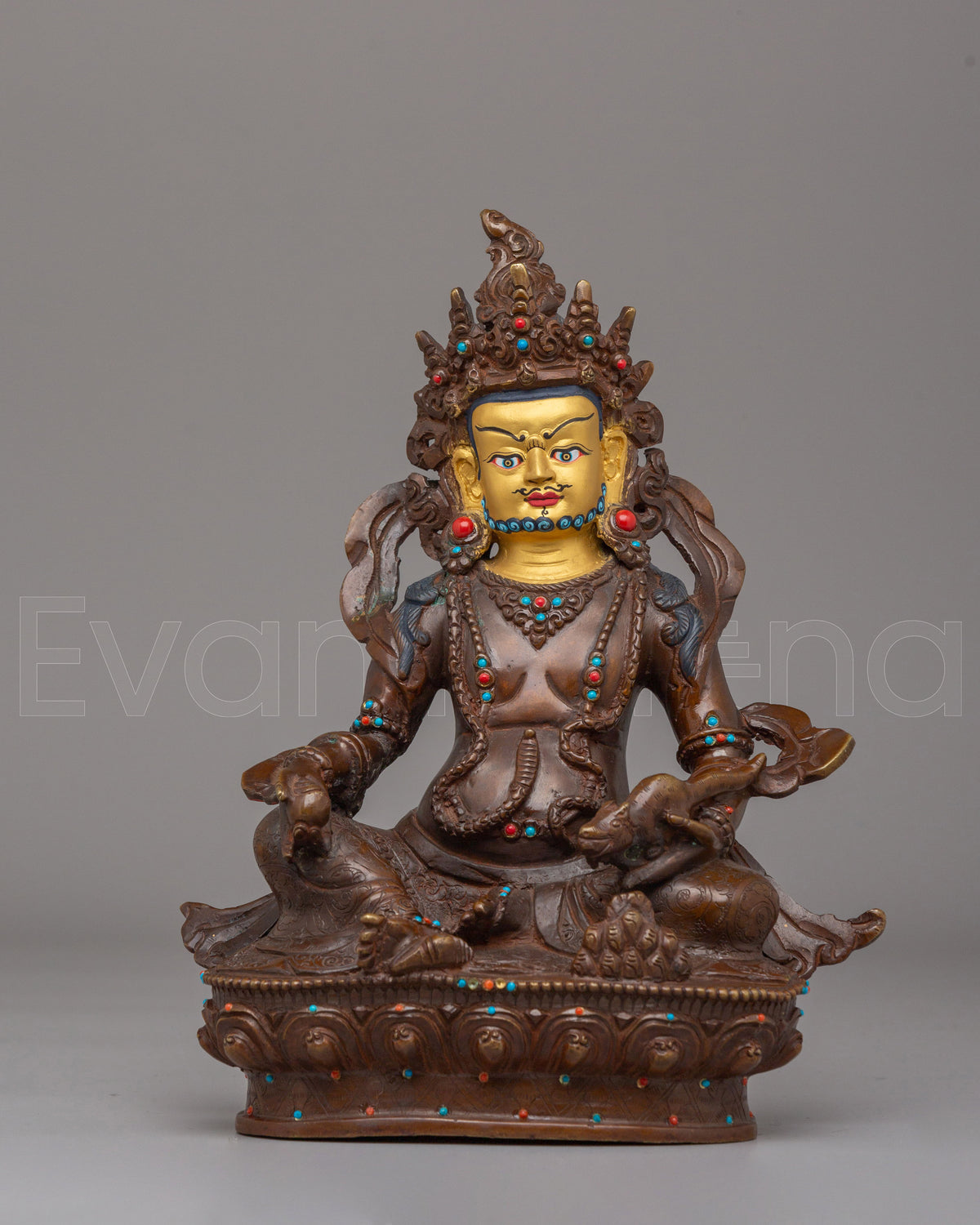 Buddhist Dzambhala Wealth God Statue