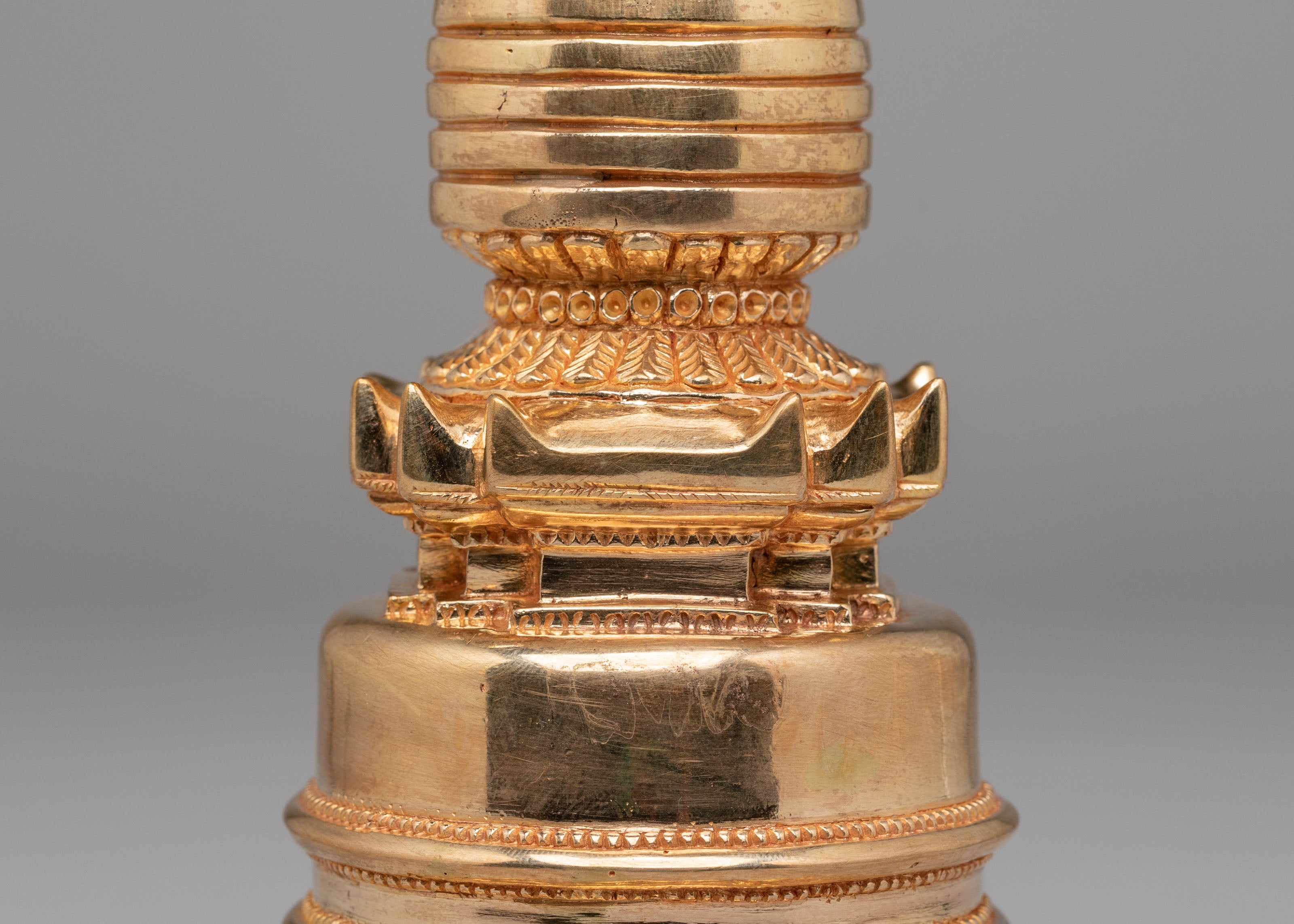 Decorative Tibetan Kadampa Stupa | Traditional Stupa for Spiritual Blessings