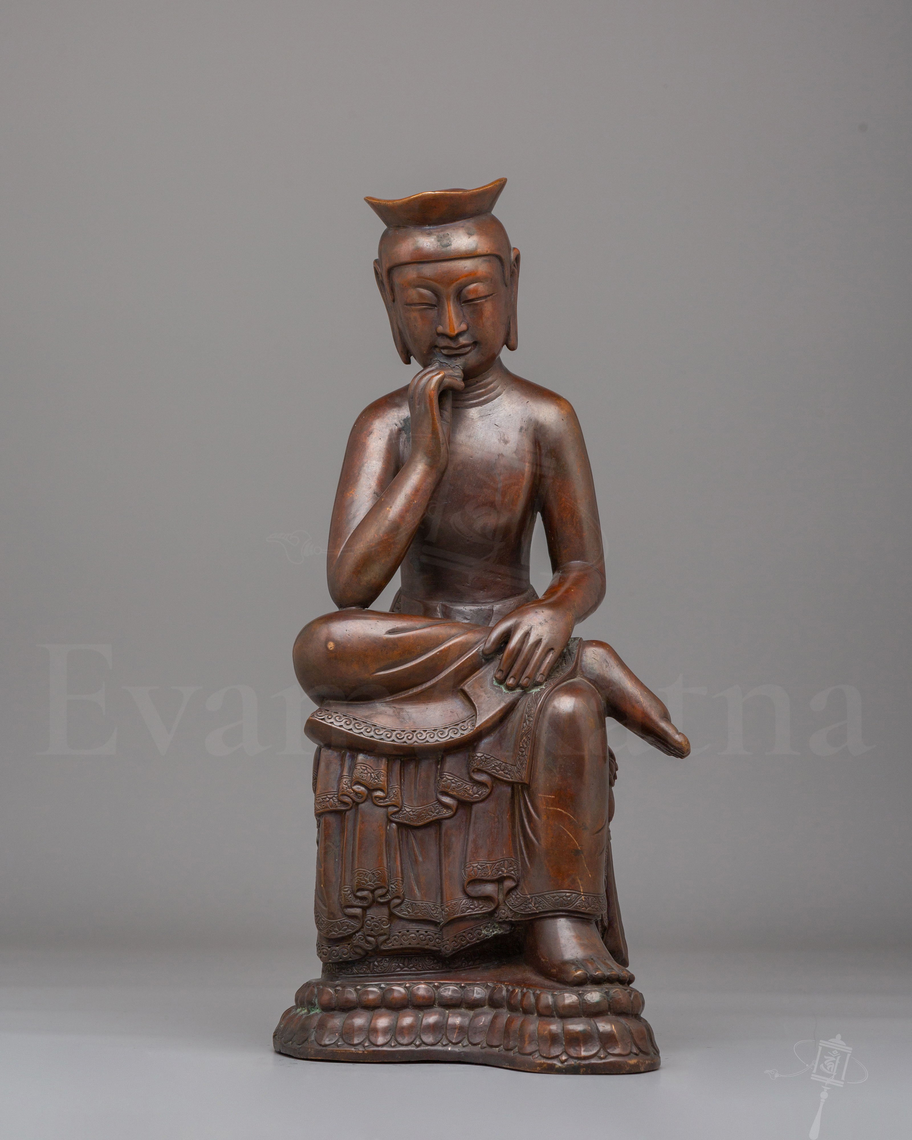 Tibetan Maitreya Buddha Sculpture 