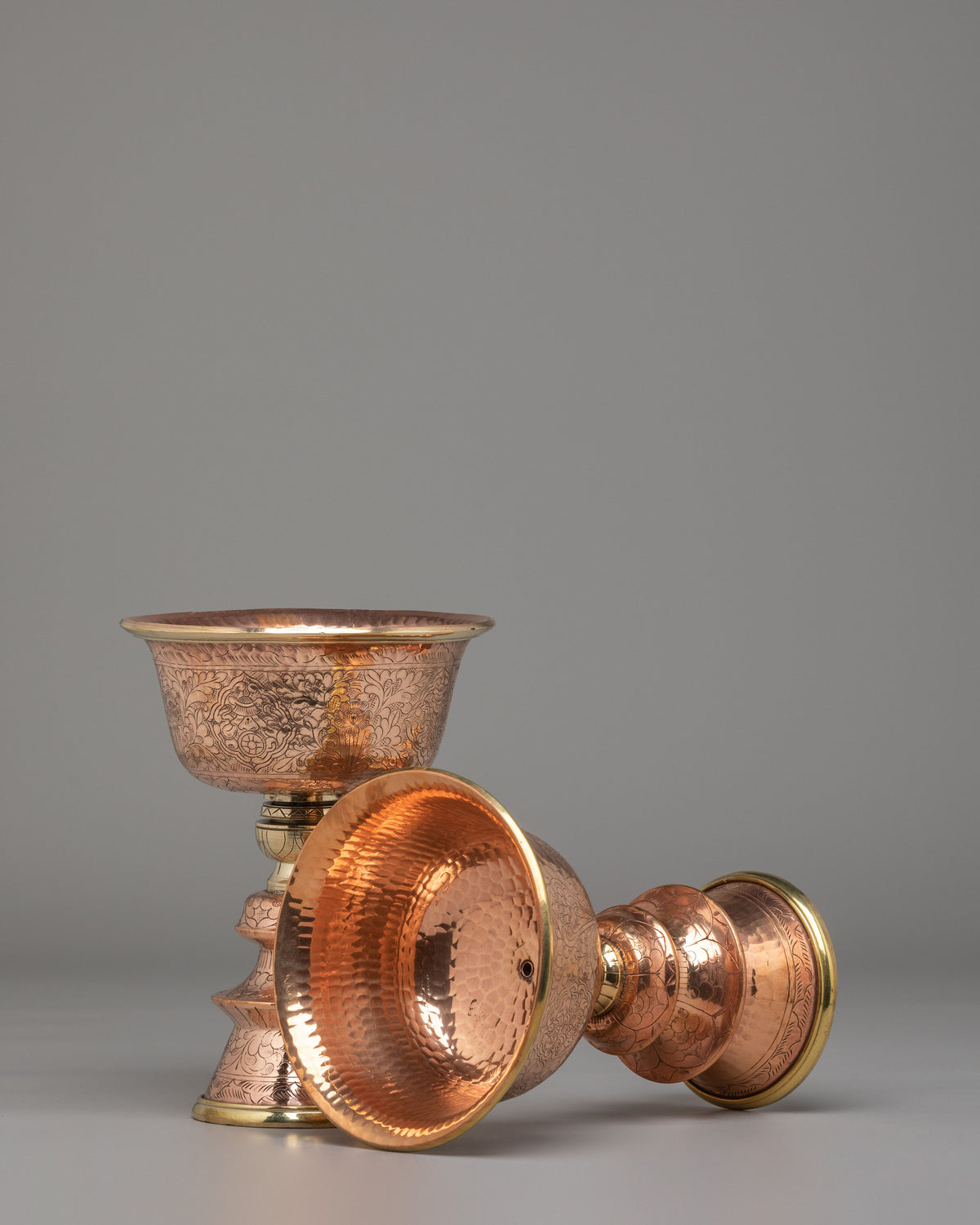 Buddhist Butter Lamp for Ritual | Offering Light to Deities