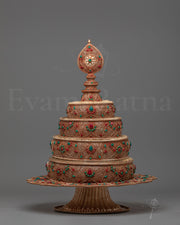 Handcrafted Rice Mandala Offering