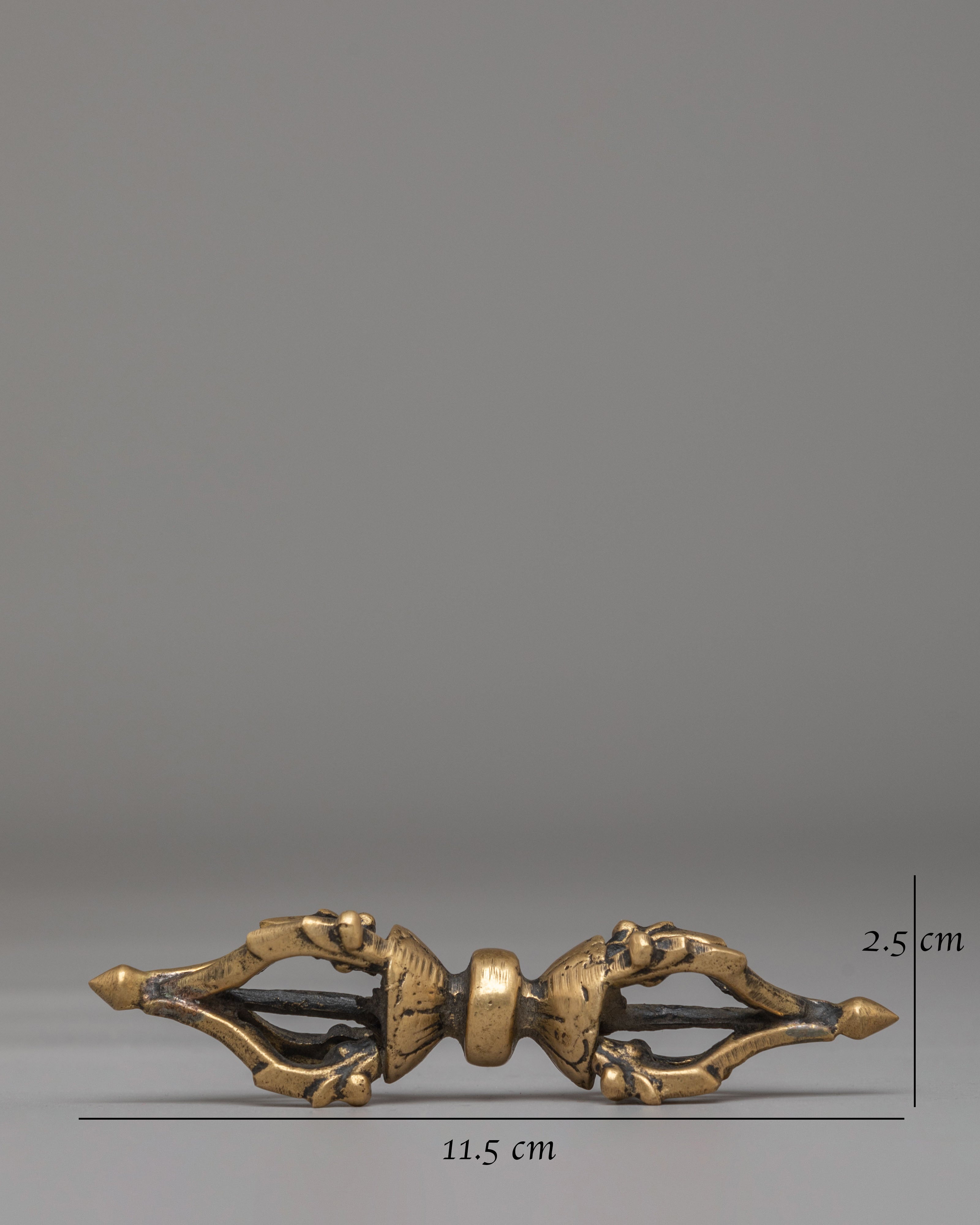 Handmade Vajra for Rituals | Brass Ritual Tool