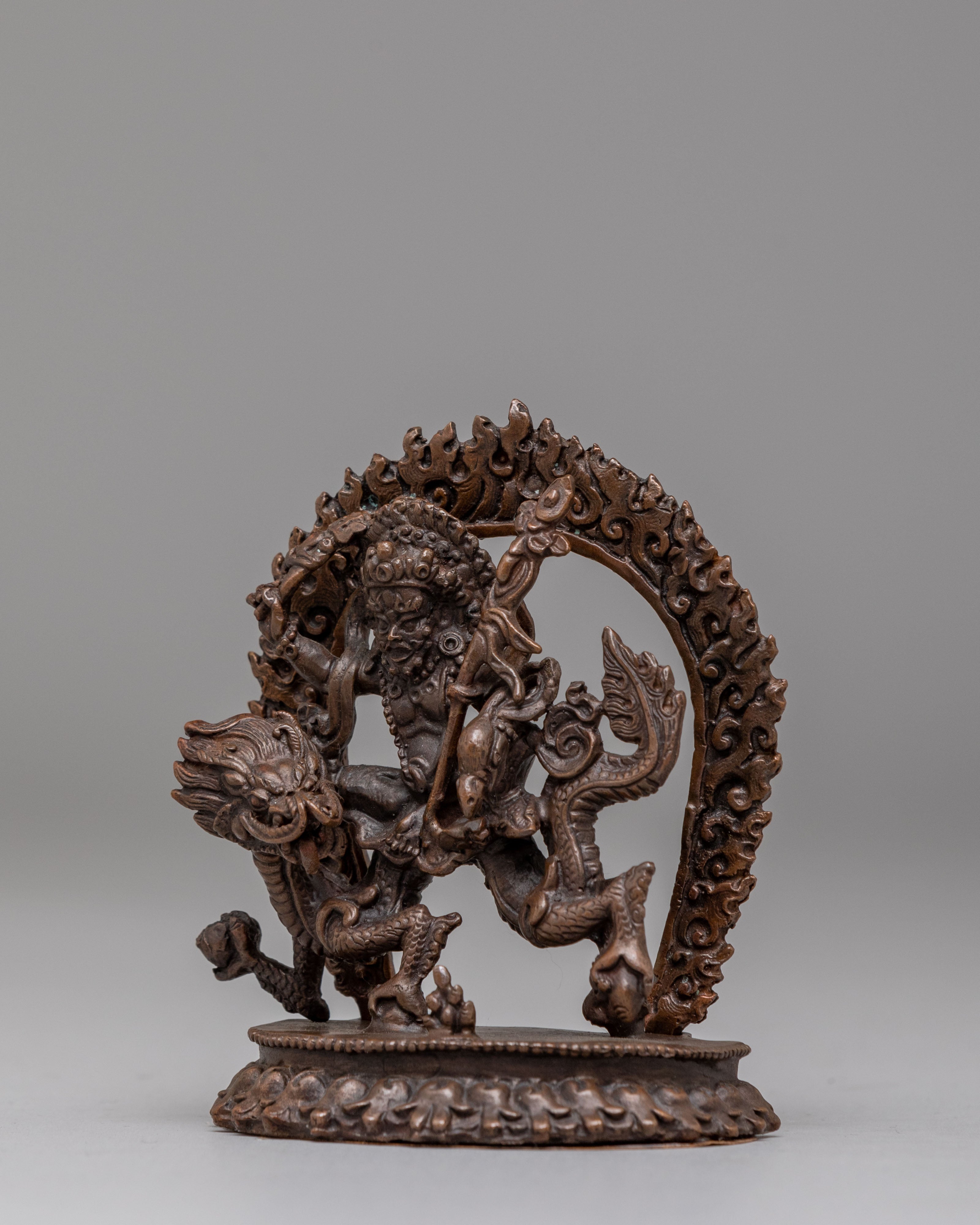 Himalayan White Dzambhala Figure | Wealth Deity Statue