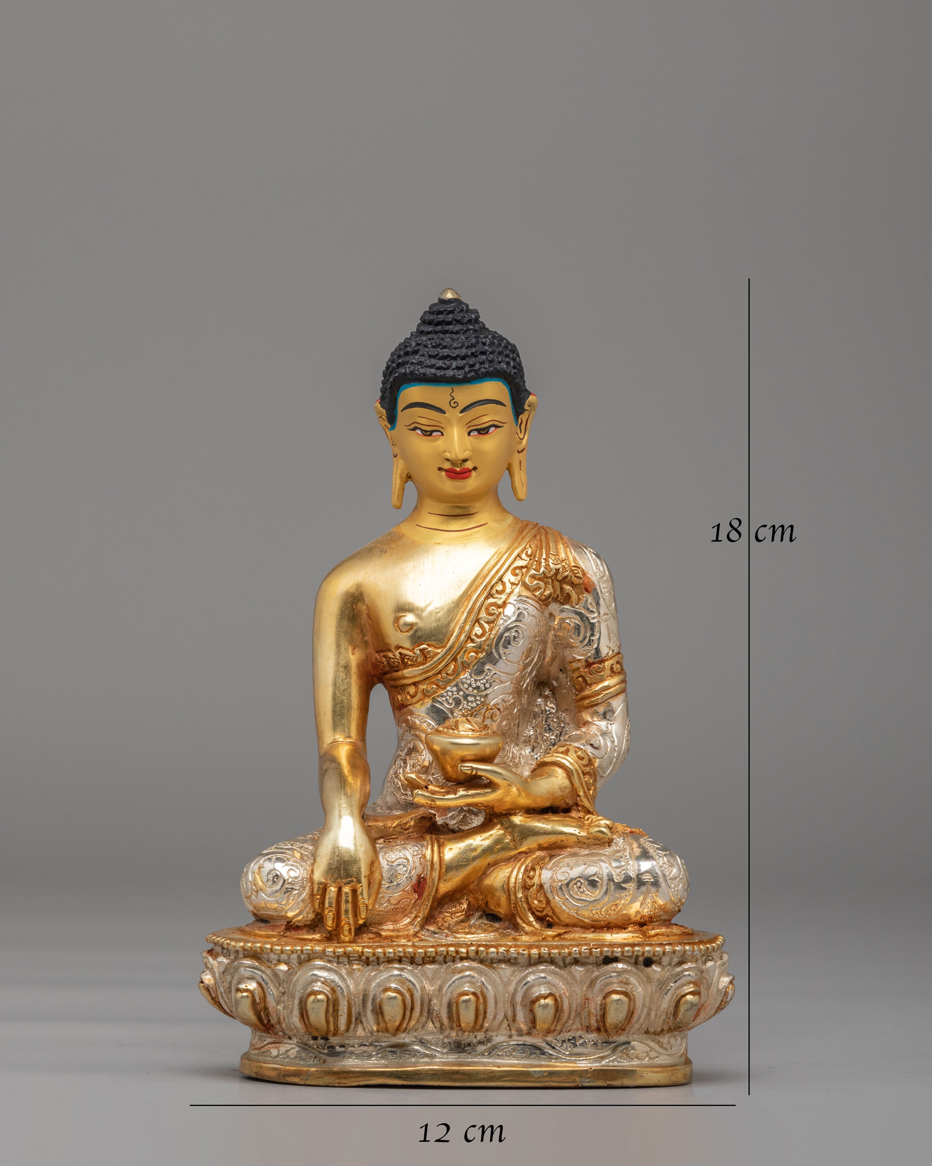 Sacred Shakyamuni Buddha Shrine Statue | A Sacred Symbol of Peace and Enlightenment