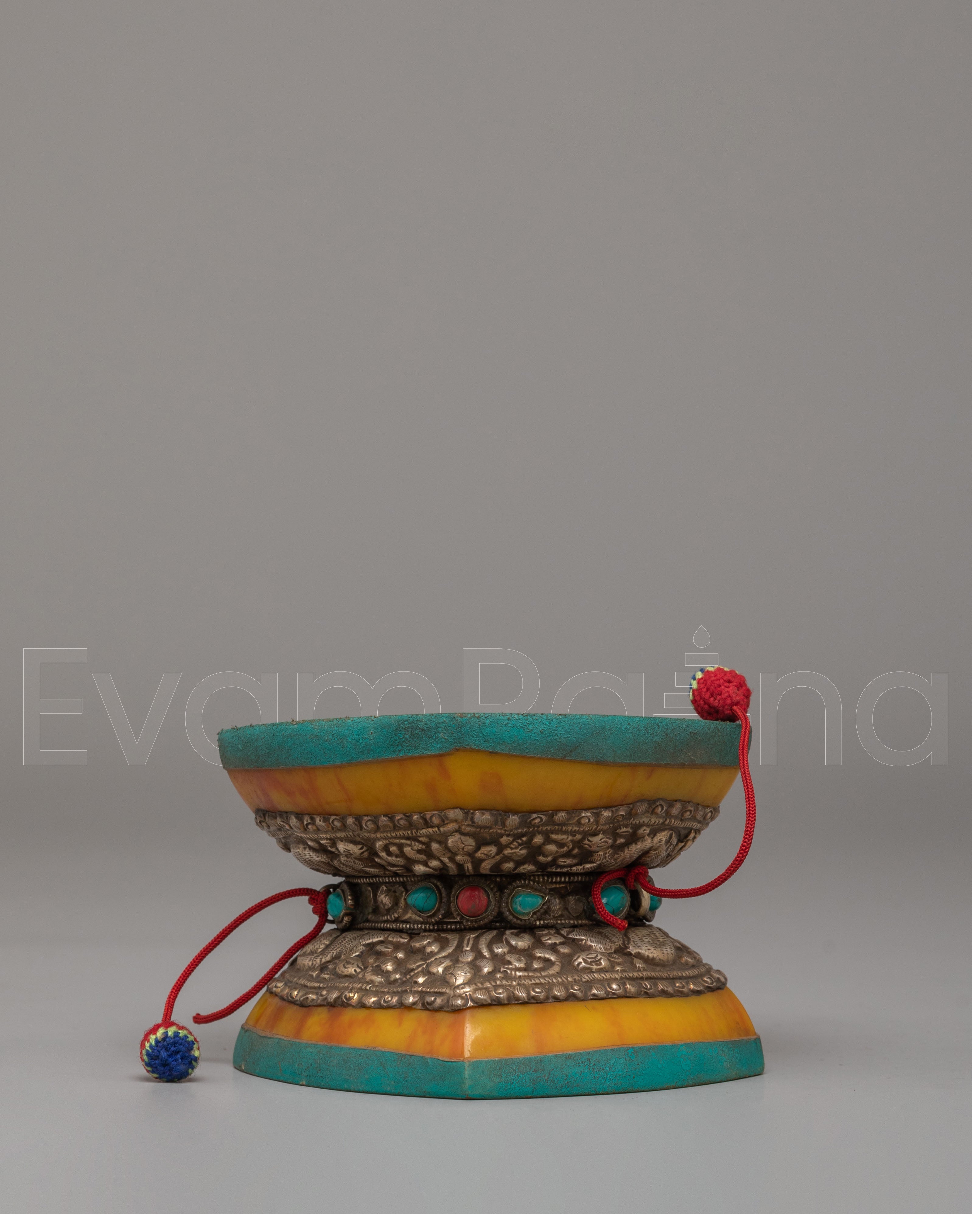 Buddhist Ritual Damaru | Handcrafted Tibetan Drum