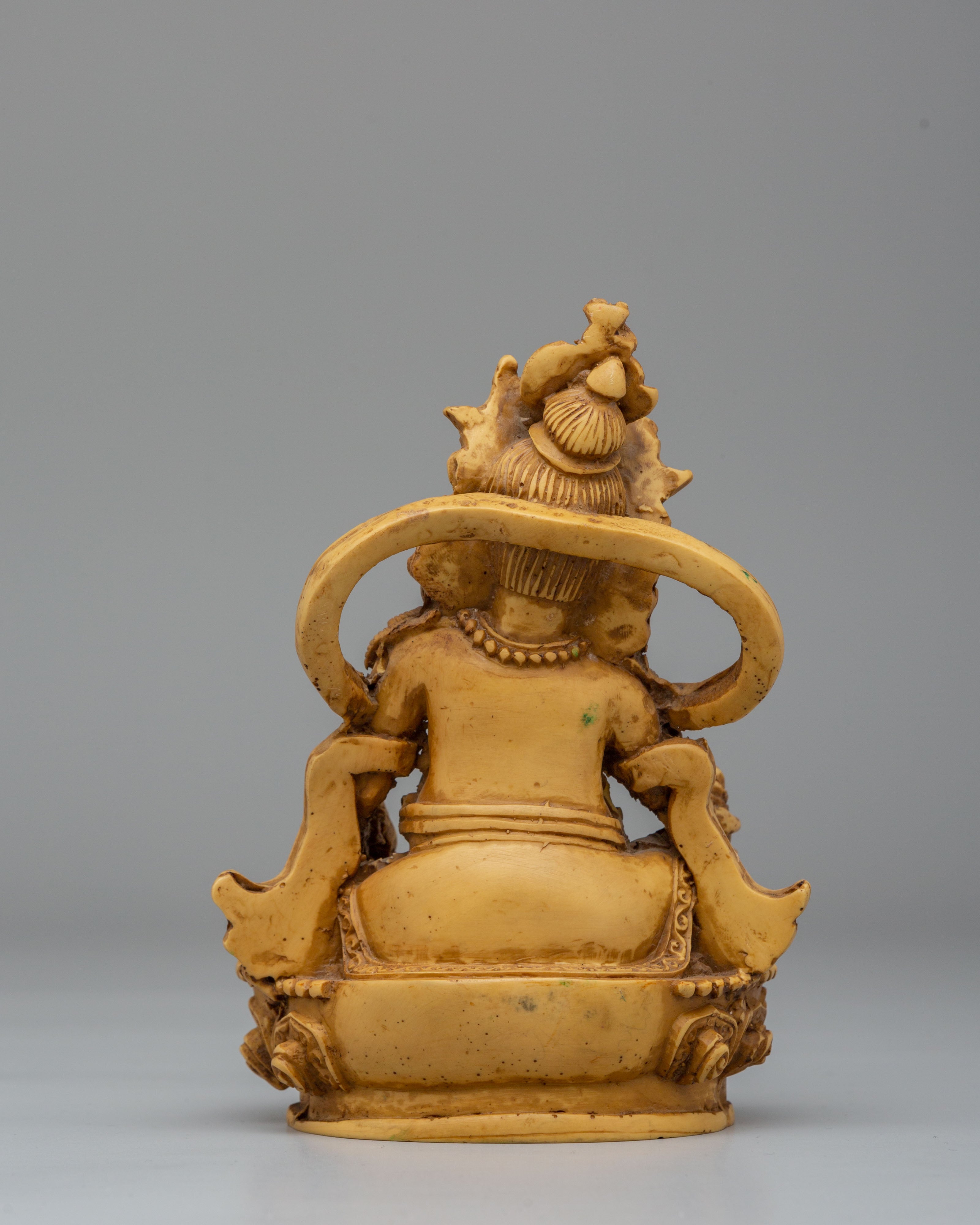 Wealth Dzambhala Deity Statue | Buddhist Prosperity & Abundance Sculpture