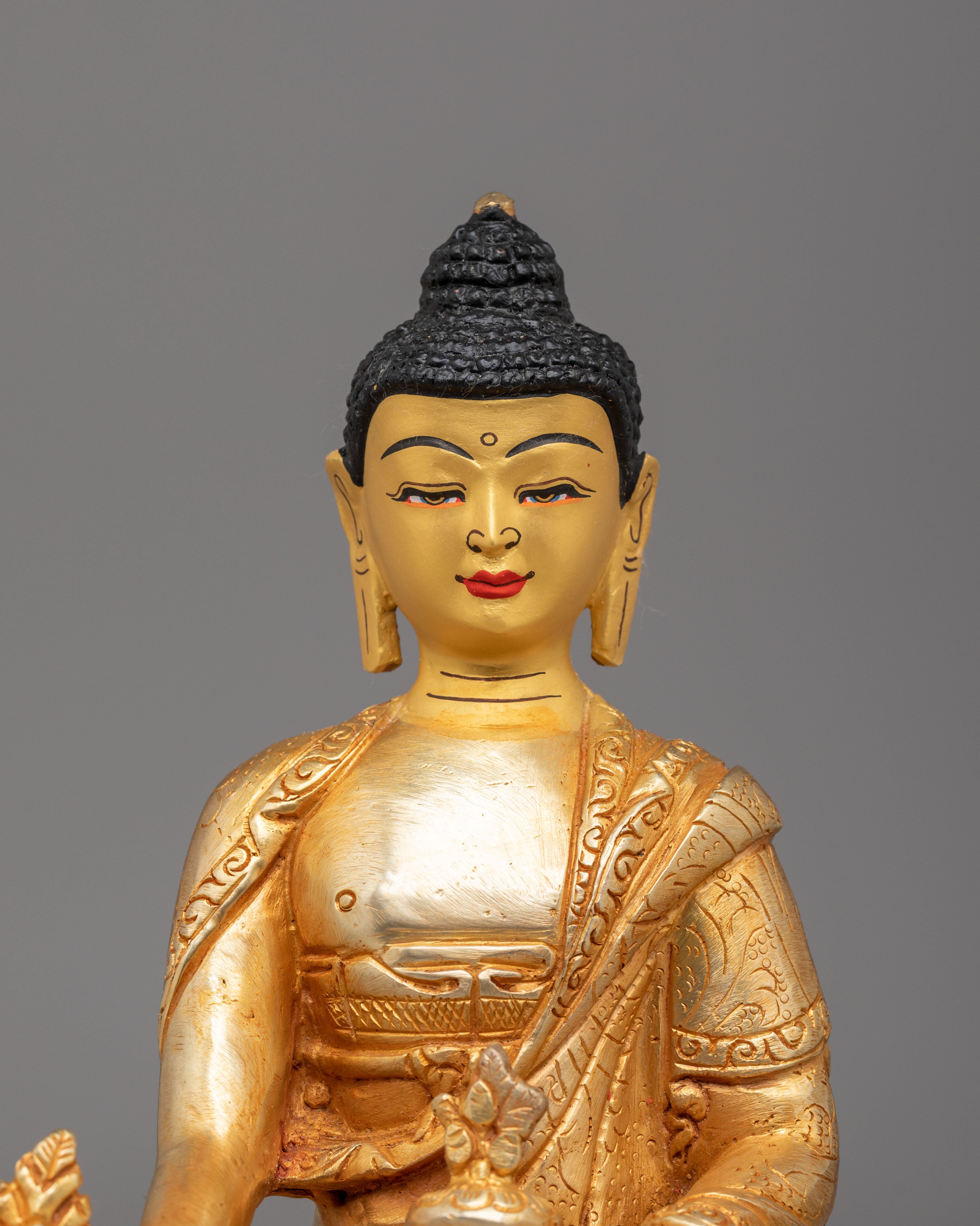 Bhaisajyaguru Medicine Buddha Statue | Symbol of Healing, Wisdom, and Compassion