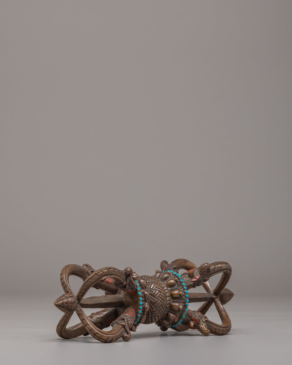 Handcrafted Buddhist Vajra | Spiritual Healing Tool for Meditation