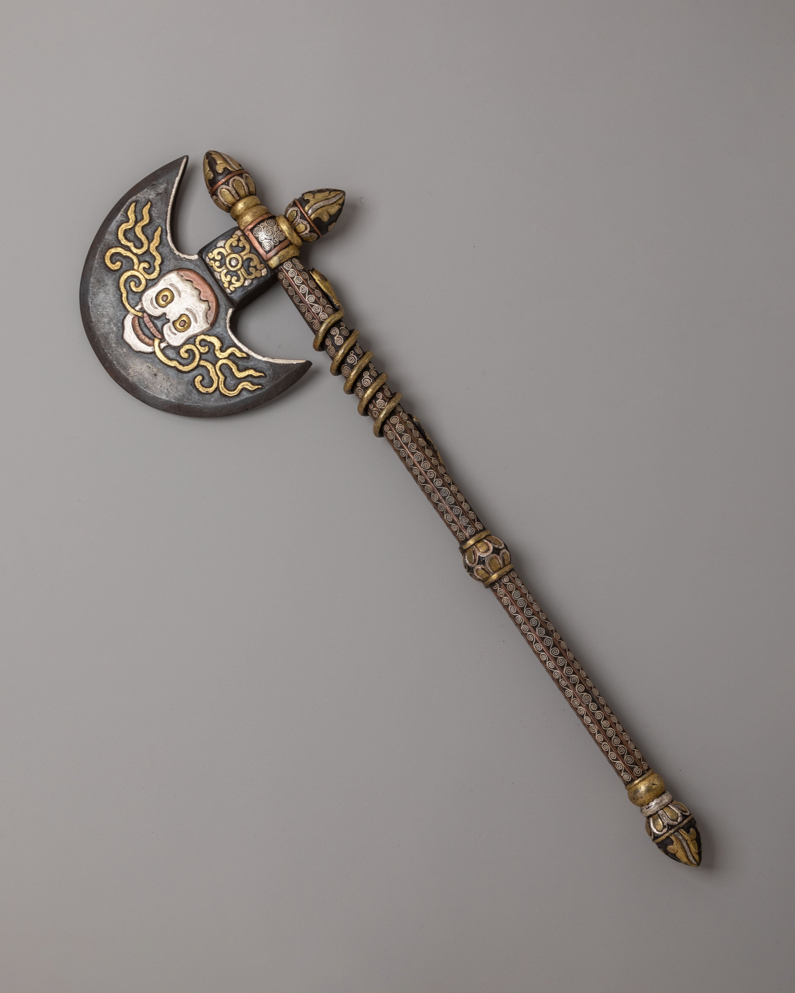 Tantric Kartika Axe for Rituals | Sacred Buddhist Vajrayana Tool