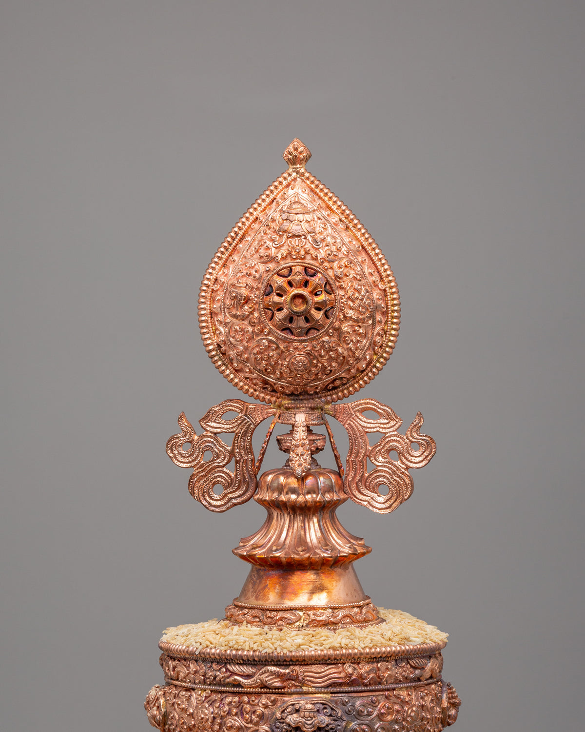 Handcrafted Mandala Offering Set | Tibetan Buddhist Ritual Altar Object