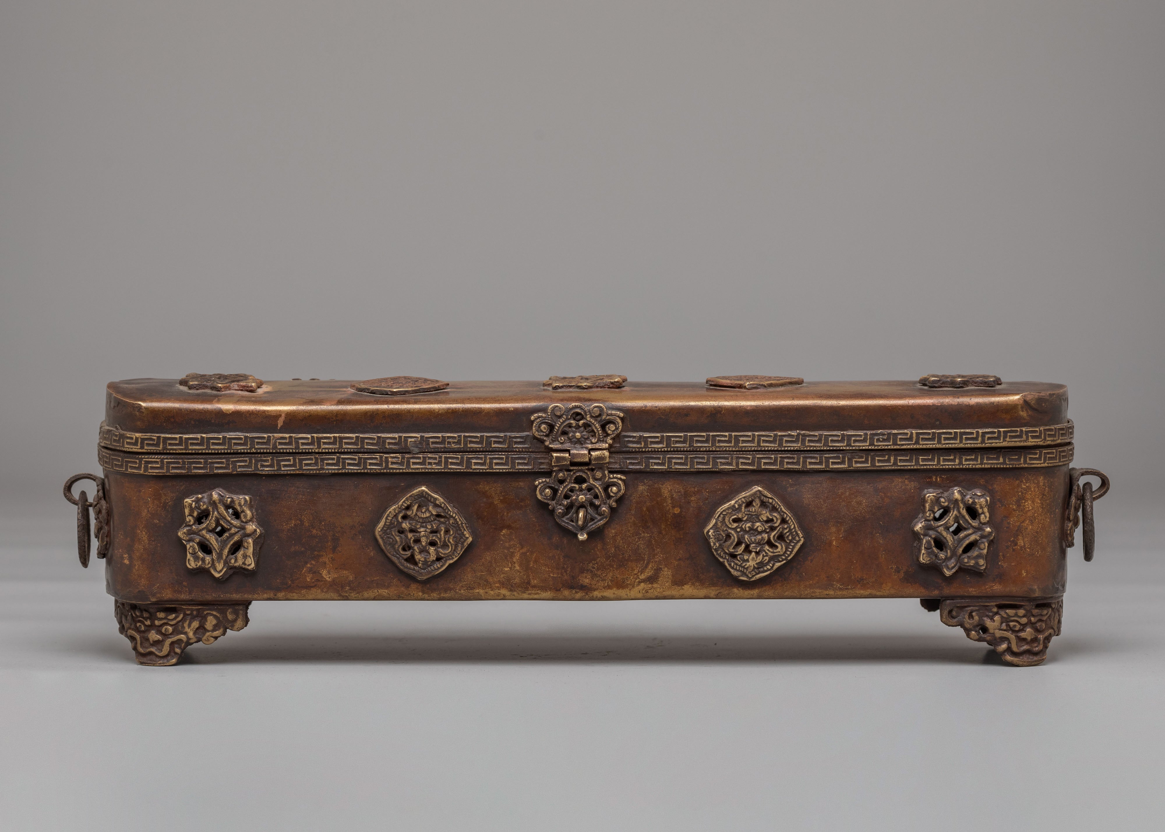 Traditional Tibetan Incense Box | Himalayan Altar Decor