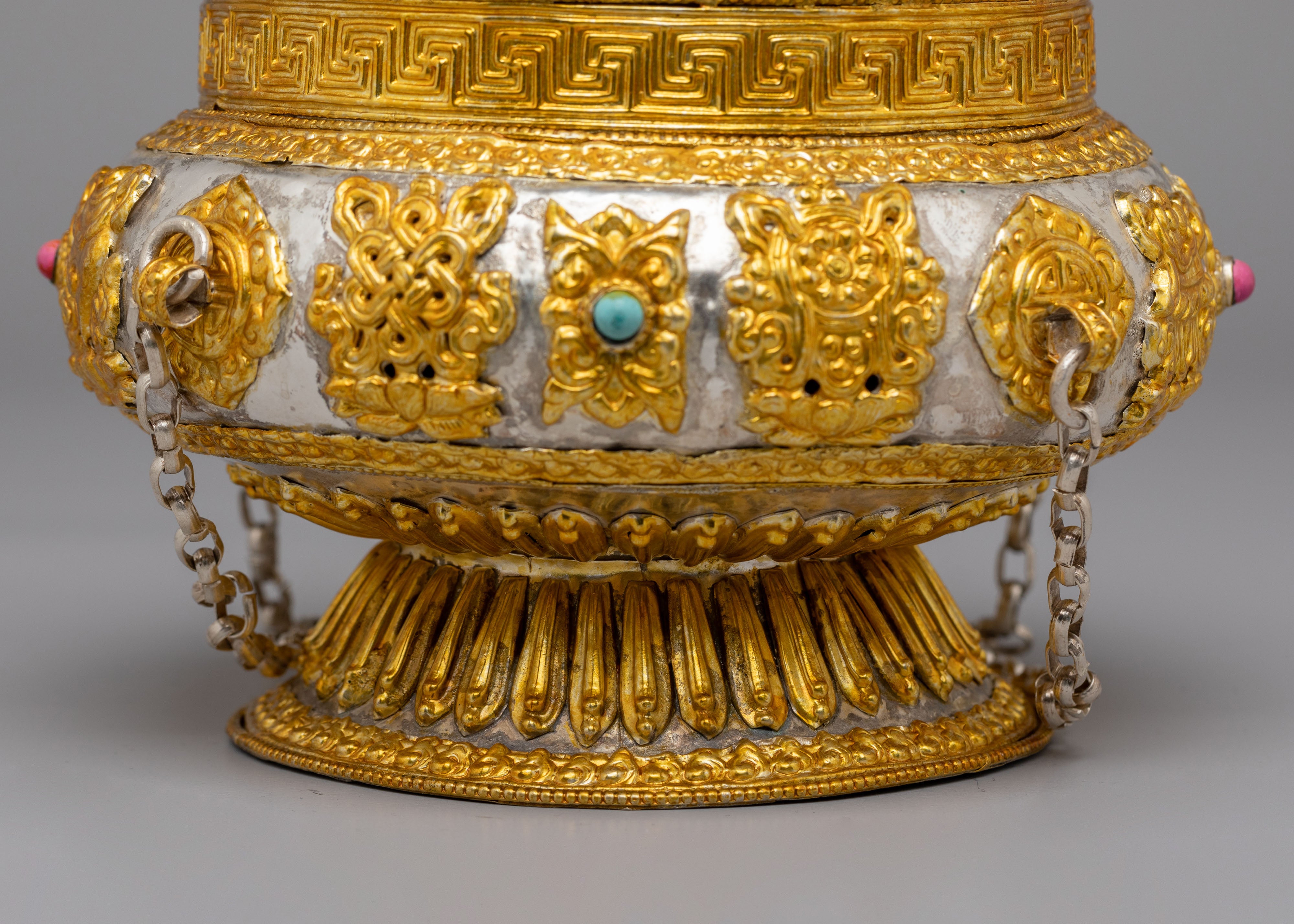 Handmade Incense Burner for Ritual | Tibetan Decorative Piece
